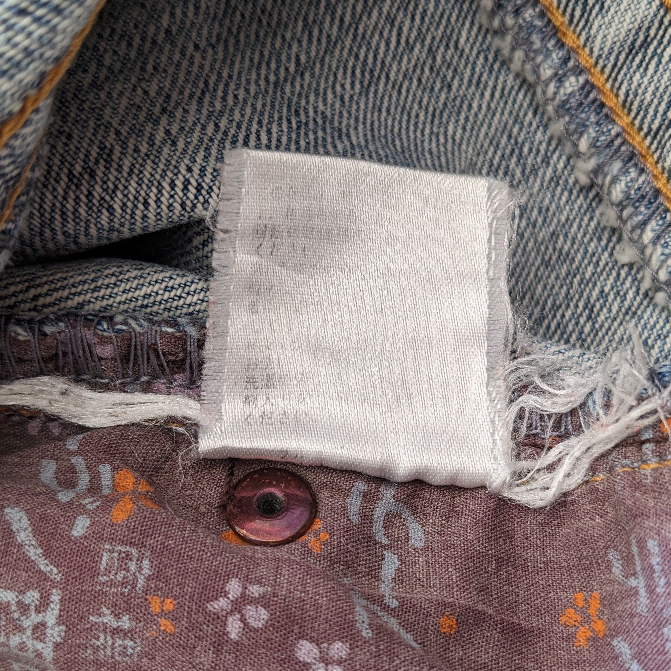 Other Vintage Japanese Art Design Fashion Jeans Size US 36 / EU 52 - 11 Thumbnail