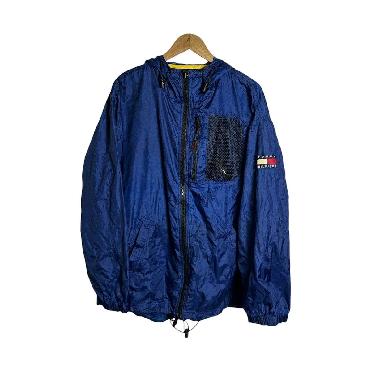 Tommy Hilfiger × Vintage Vintage Tommy Hilfiger Zipper Hoodie Jacket Size US XL / EU 56 / 4 - 1 Thumbnail