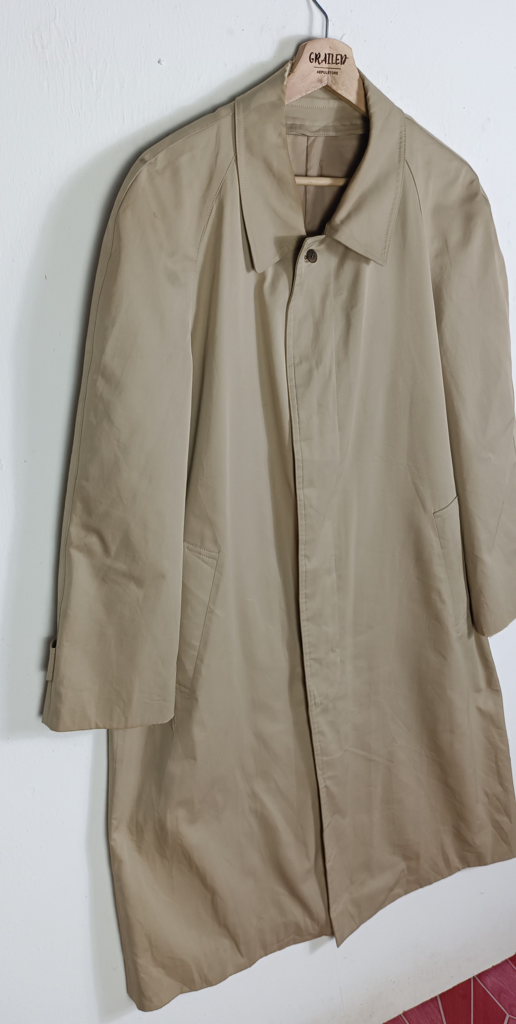 Yves Saint Laurent Vintage💥💥Yves Saint Laurent Homme Trench Cout Size US L / EU 52-54 / 3 - 5 Thumbnail