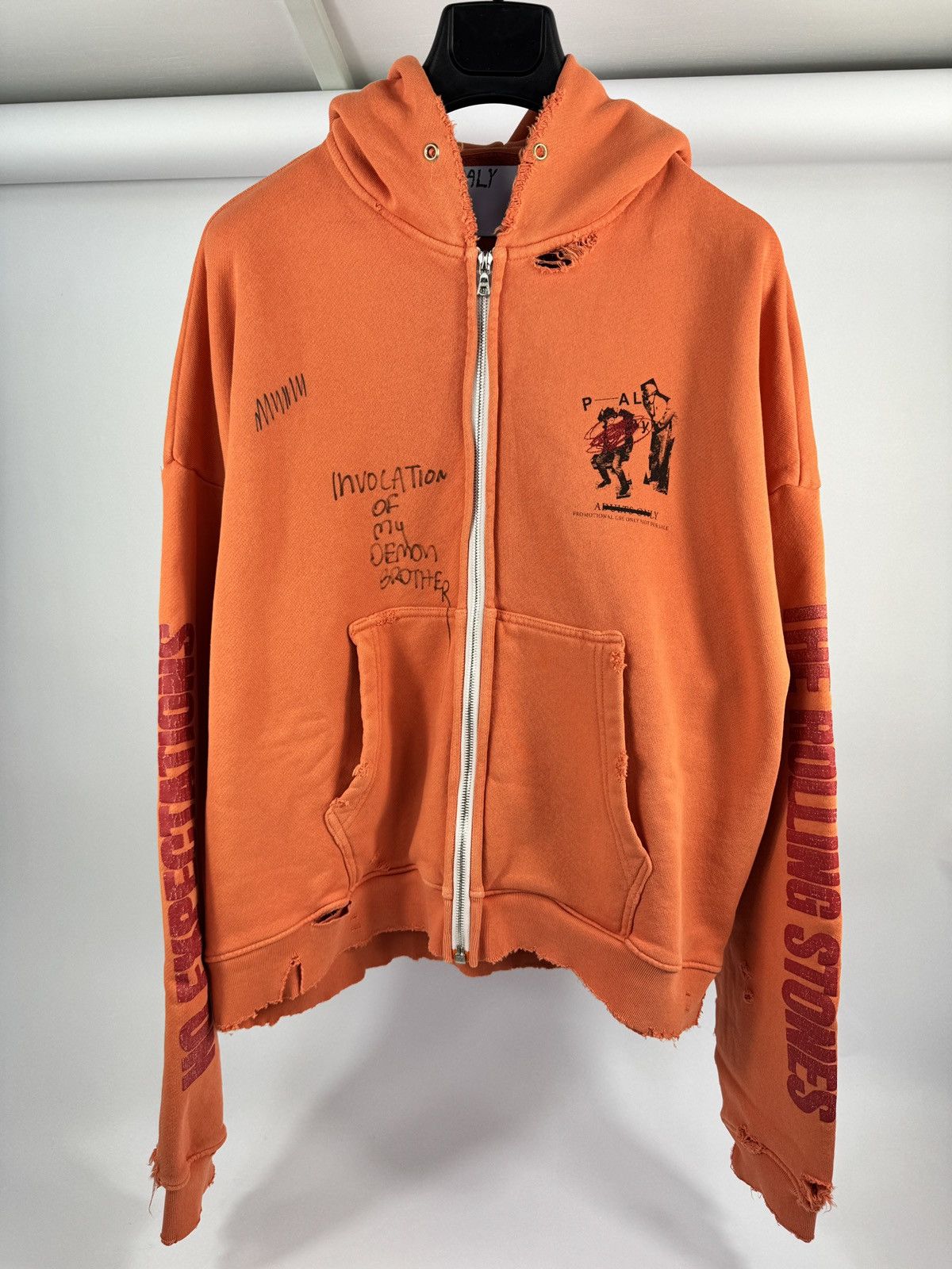 Paly Hollywood STONES NO EXPECTATIONS ZIP HOODIE AND SWEATPANTS Size US XL / EU 56 / 4 - 4 Thumbnail
