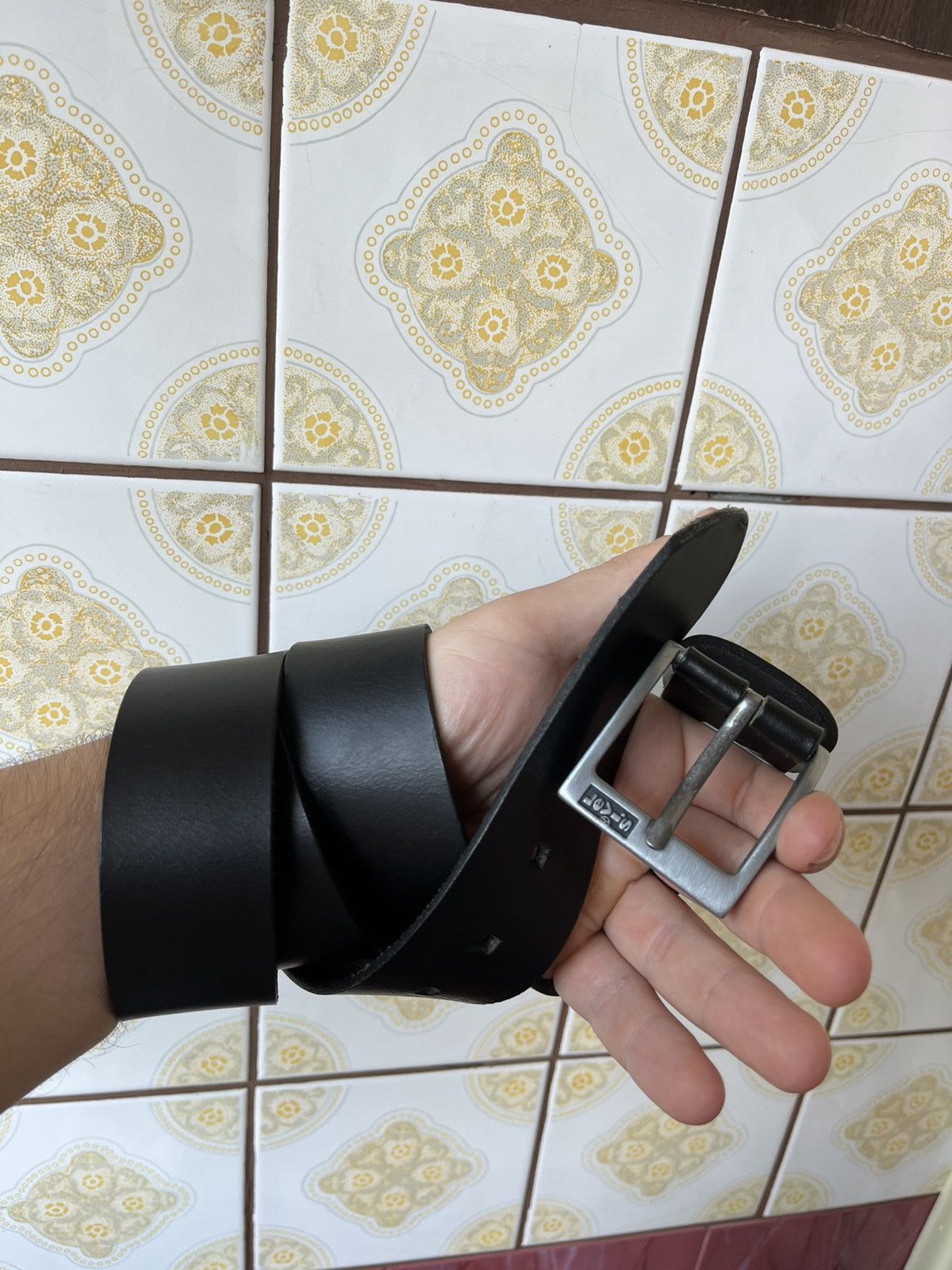 Levi's Levis black leather belt Size ONE SIZE - 1 Thumbnail