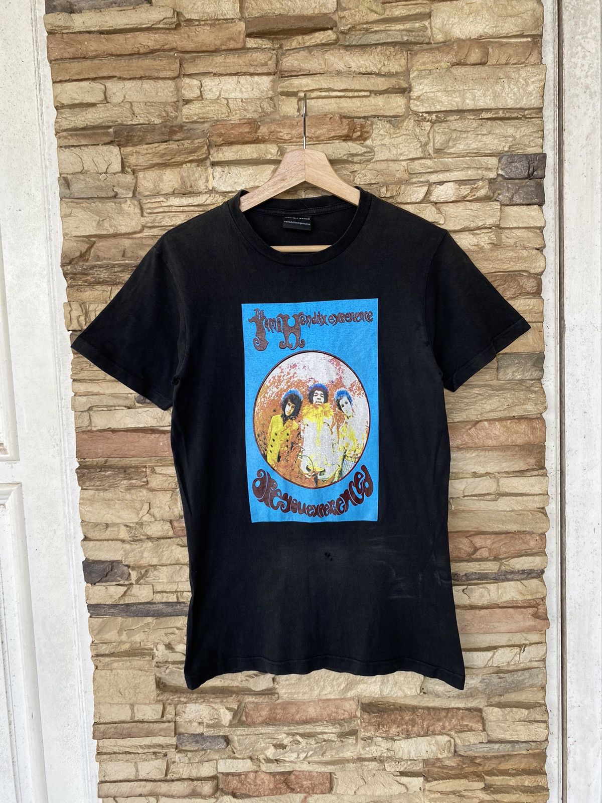 Vintage 🔥 Thrashed Vintage Jimi Hendrix Band Tee Distressed Faded Size US S / EU 44-46 / 1 - 1 Thumbnail