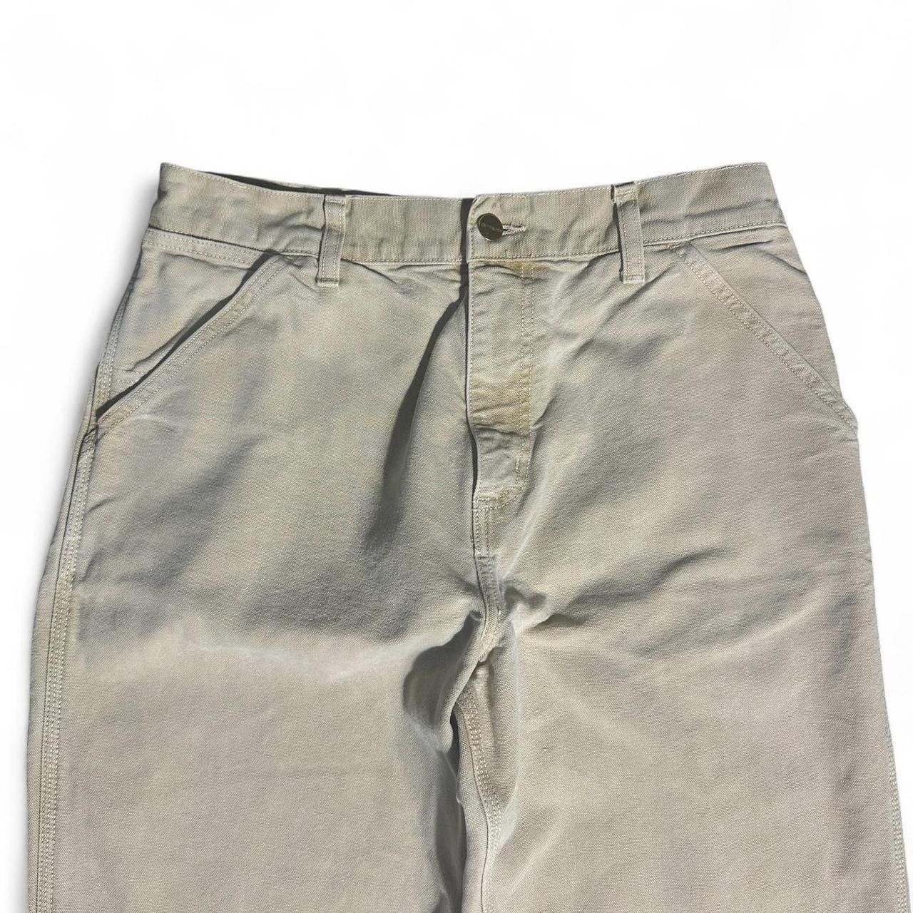 Carhartt Wip Carhartt WIP Work in Progress Beige Simple Pants 30 x 31 Size US 30 / EU 46 - 3 Thumbnail