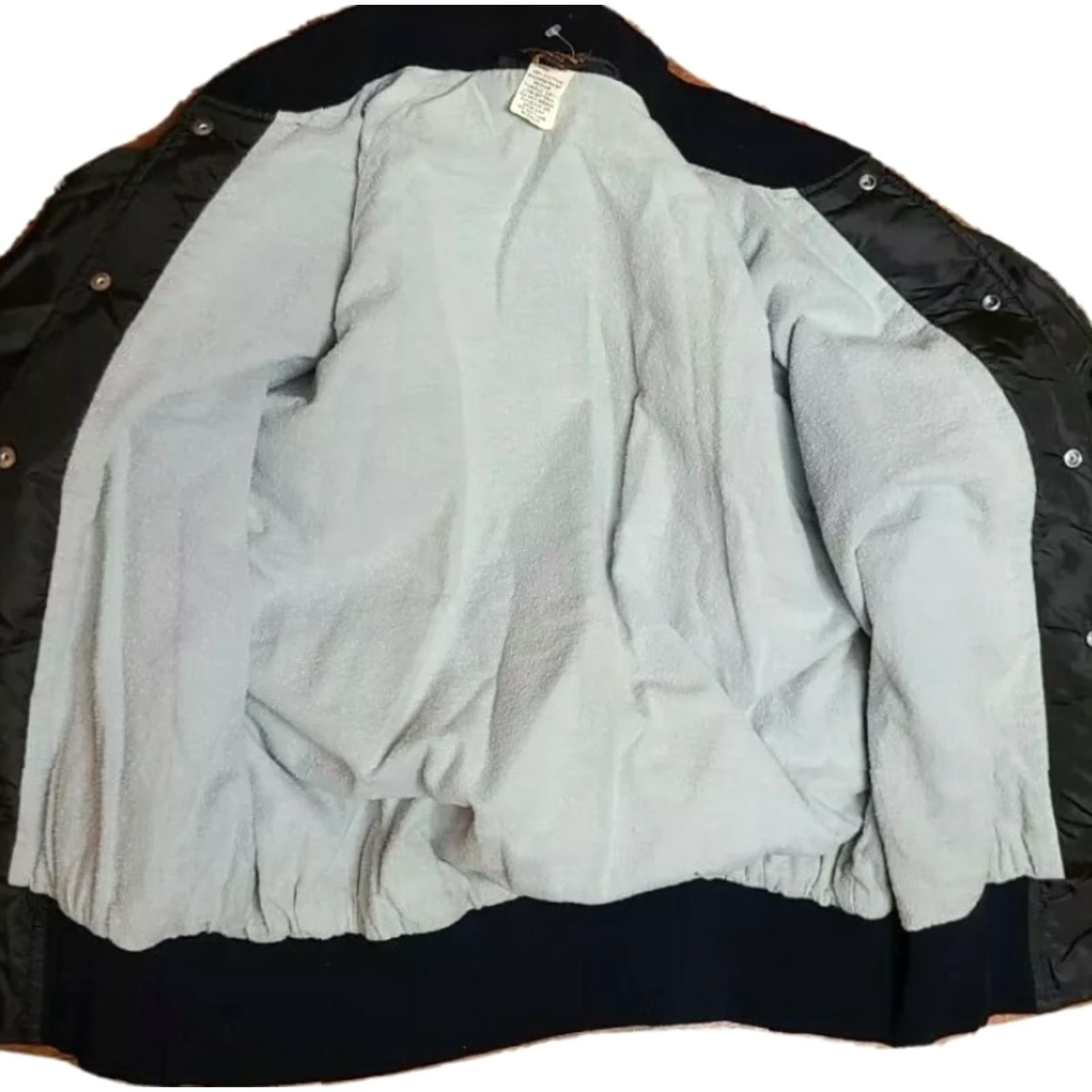 Dunbrooke Dunbrooke Cooper Industries Bomber Jacket Mens M Black VTG Long Sleeve Snap Pocket Casual Lightweight All Seasons Size US M / EU 48-50 / 2 - 4 Thumbnail