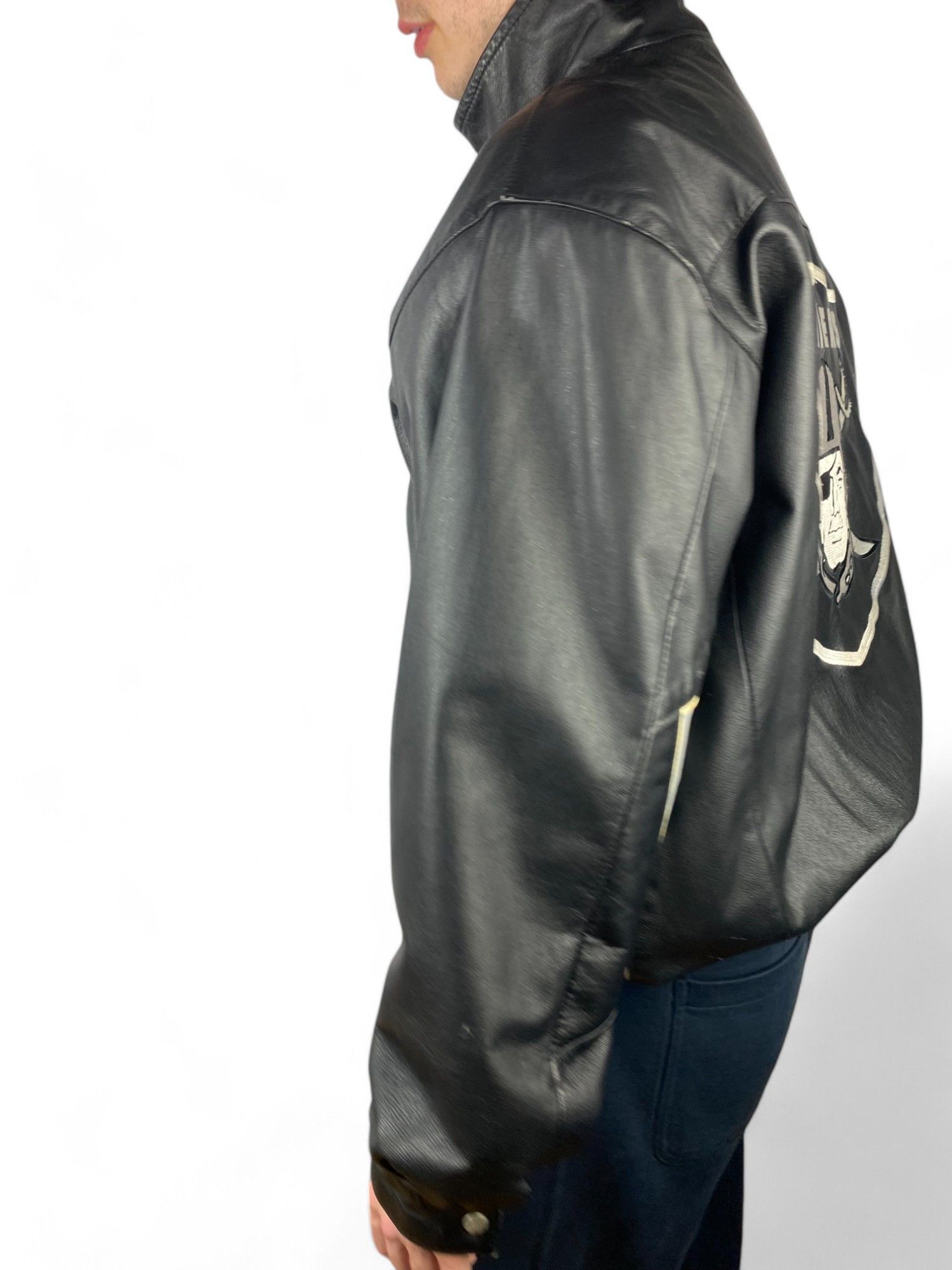 Jeff Hamilton × NFL × Reebok leather jacket reebok Jeff Hamilton vintage oakland raiders Size US L / EU 52-54 / 3 - 6 Thumbnail
