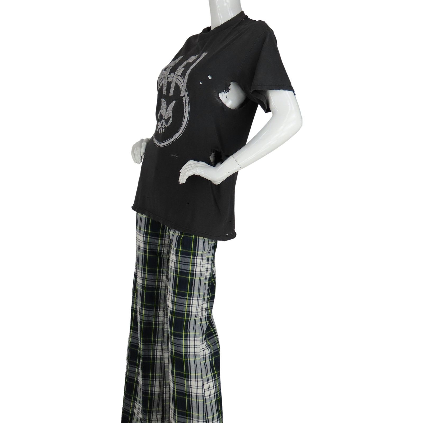 Vintage 90s Vintage AFI I Hate Punk Rock Hardcore Metal T Shirt Size US XS / EU 42 / 0 - 7 Thumbnail