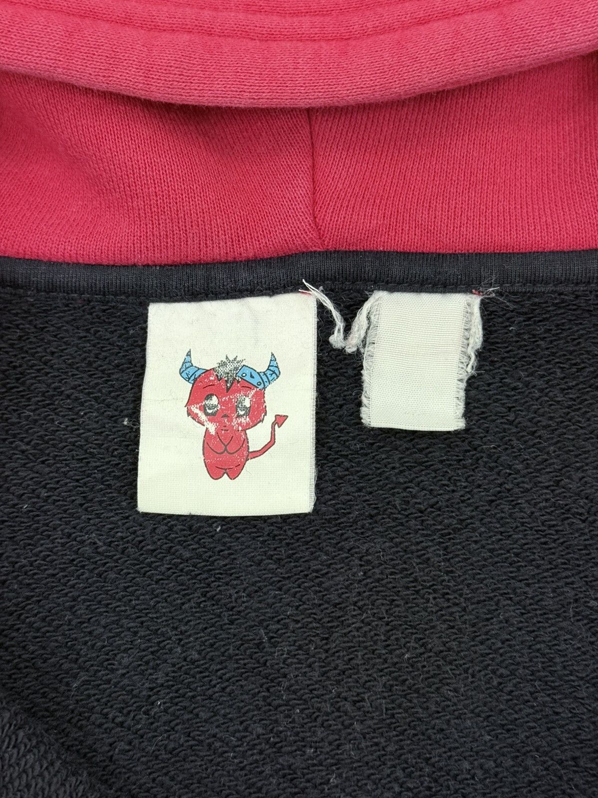 PHENOMENON Vintage 2000s Phenomenon Bionic Arm Graphic Devil Tag Hoodie Size US L / EU 52-54 / 3 - 4 Thumbnail