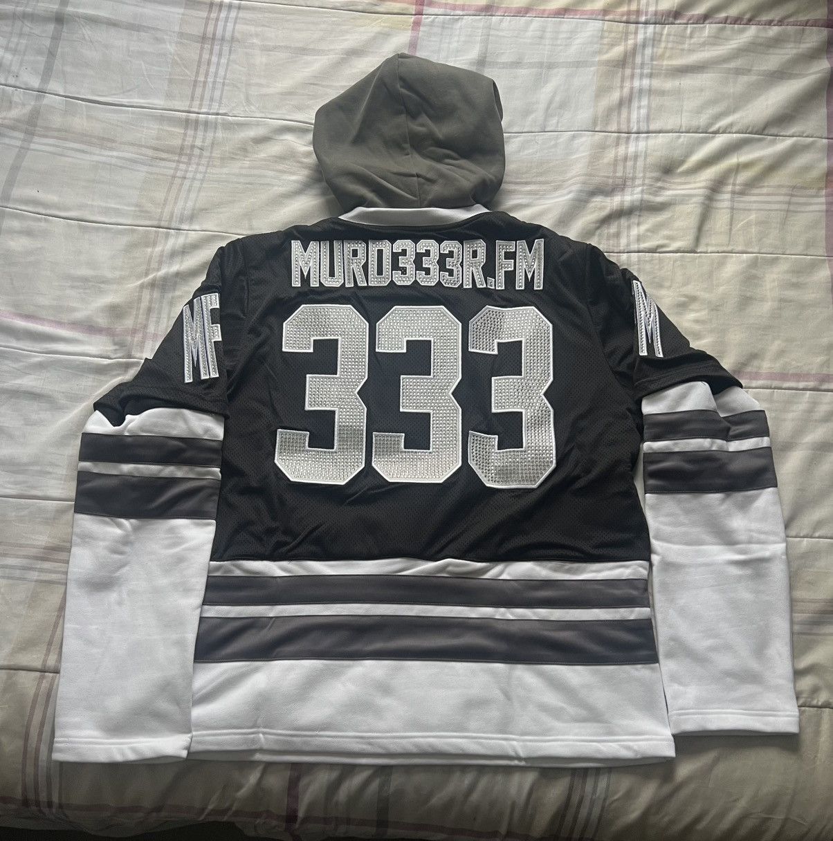 murd333r.fm Murder.fm HockeyIcy 333 GoldKard Jersey Size Medium Size US M / EU 48-50 / 2 - 2 Thumbnail