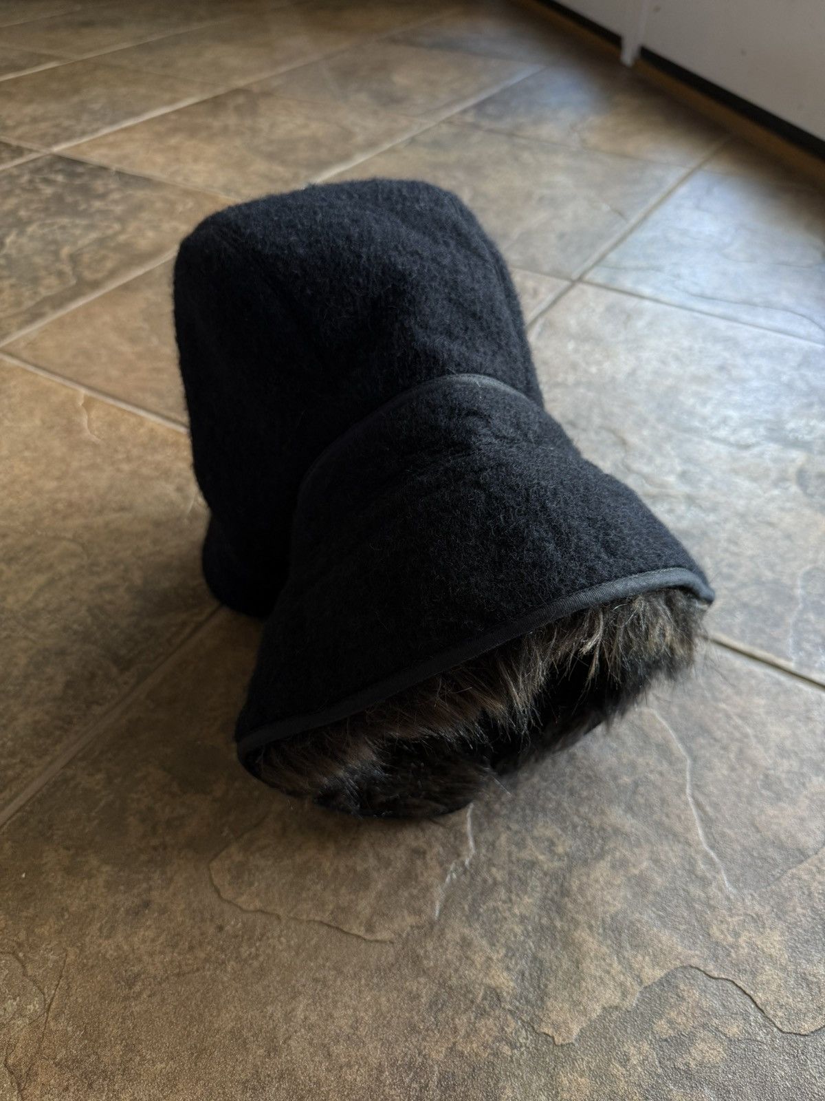 Comme des Garcons Homme Plus Comme des Garçons Fur Eskimo Hood Size ONE SIZE - 8 Thumbnail