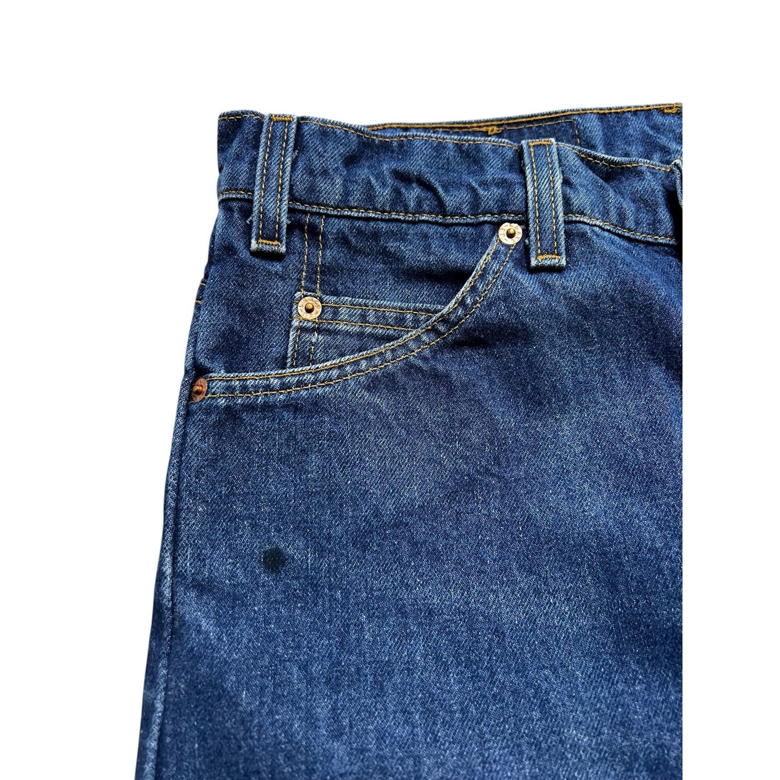 Levi's Vintage Levi’s 505 Orange Tab Straight 34x30(31x29.5) Size US 31 - 3 Thumbnail
