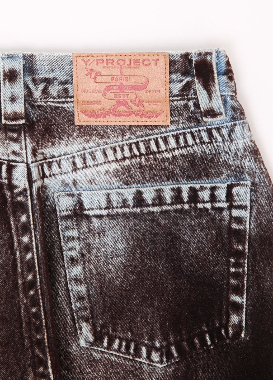 Y/Project Flock Soufflé Cow Denim Size 30" / US 8 / IT 44 - 5 Thumbnail