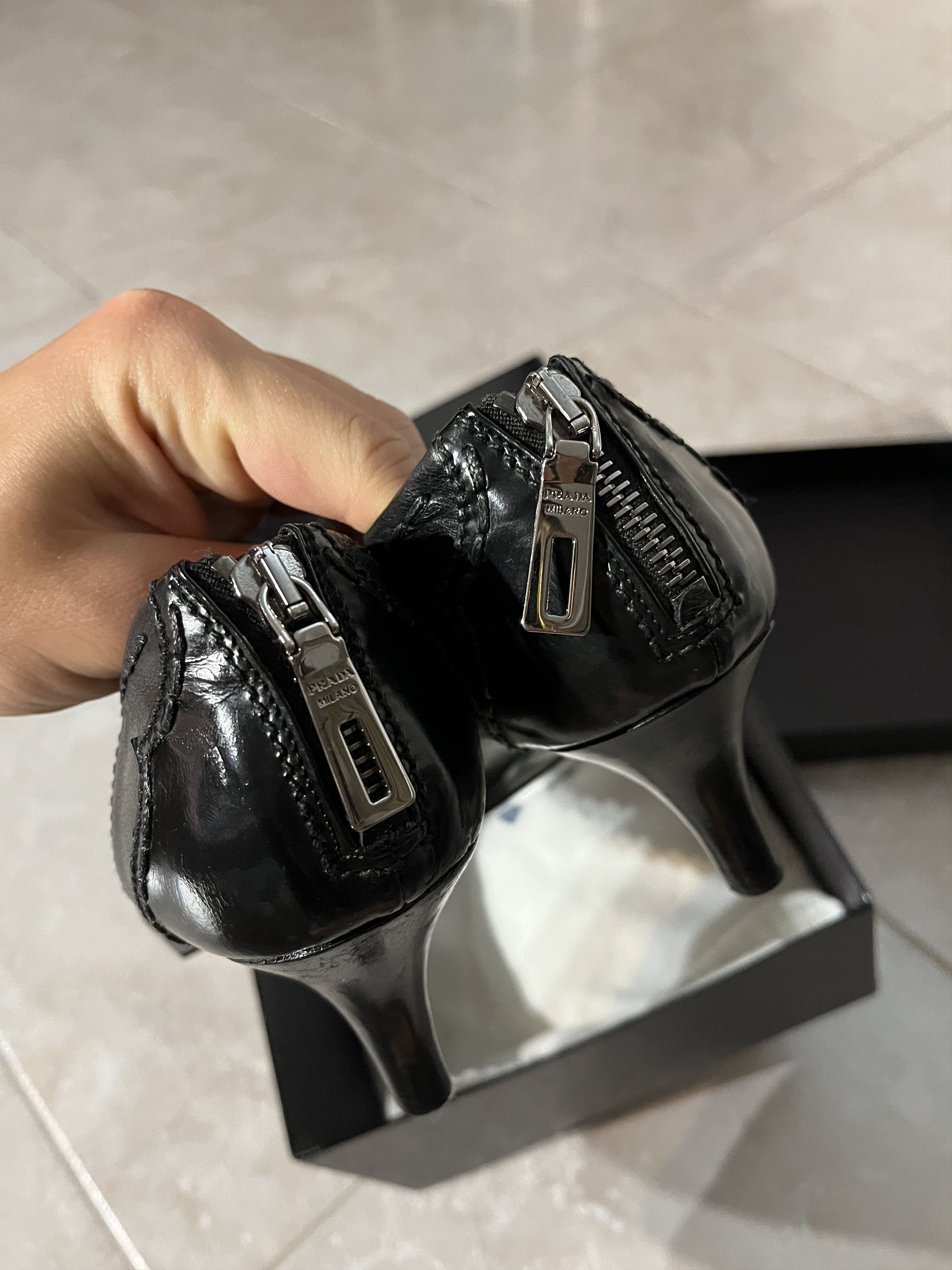 Prada New Prada Women's Heels with a box Size US 8 / IT 38 - 9 Thumbnail