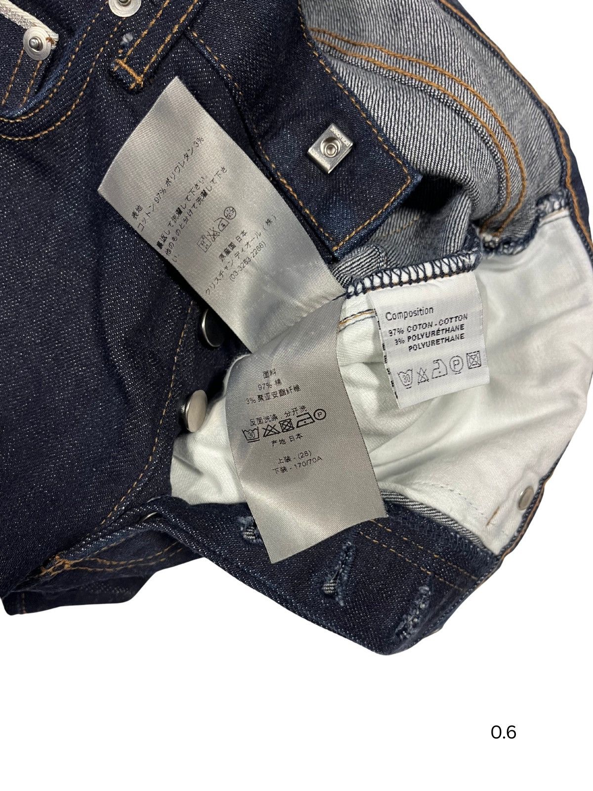 Dior Dior Homme Silver Selvedge Denim Size US 28 / EU 44 - 7 Thumbnail