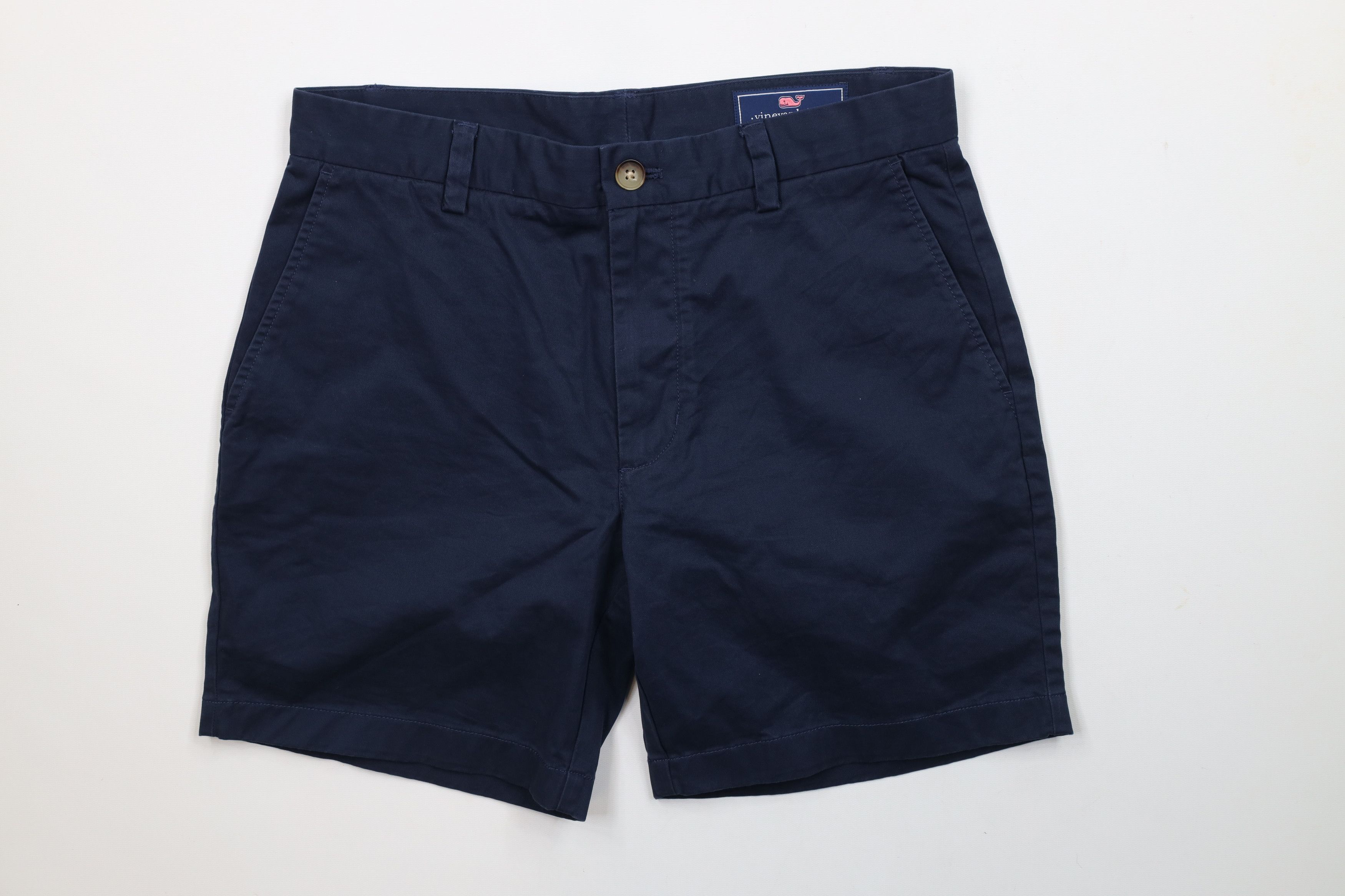 Vineyard Vines × Vintage Vineyard Vines Spell Above Knee Chino Breaker Shorts Blue Size US 30 / EU 46 - 1 Thumbnail