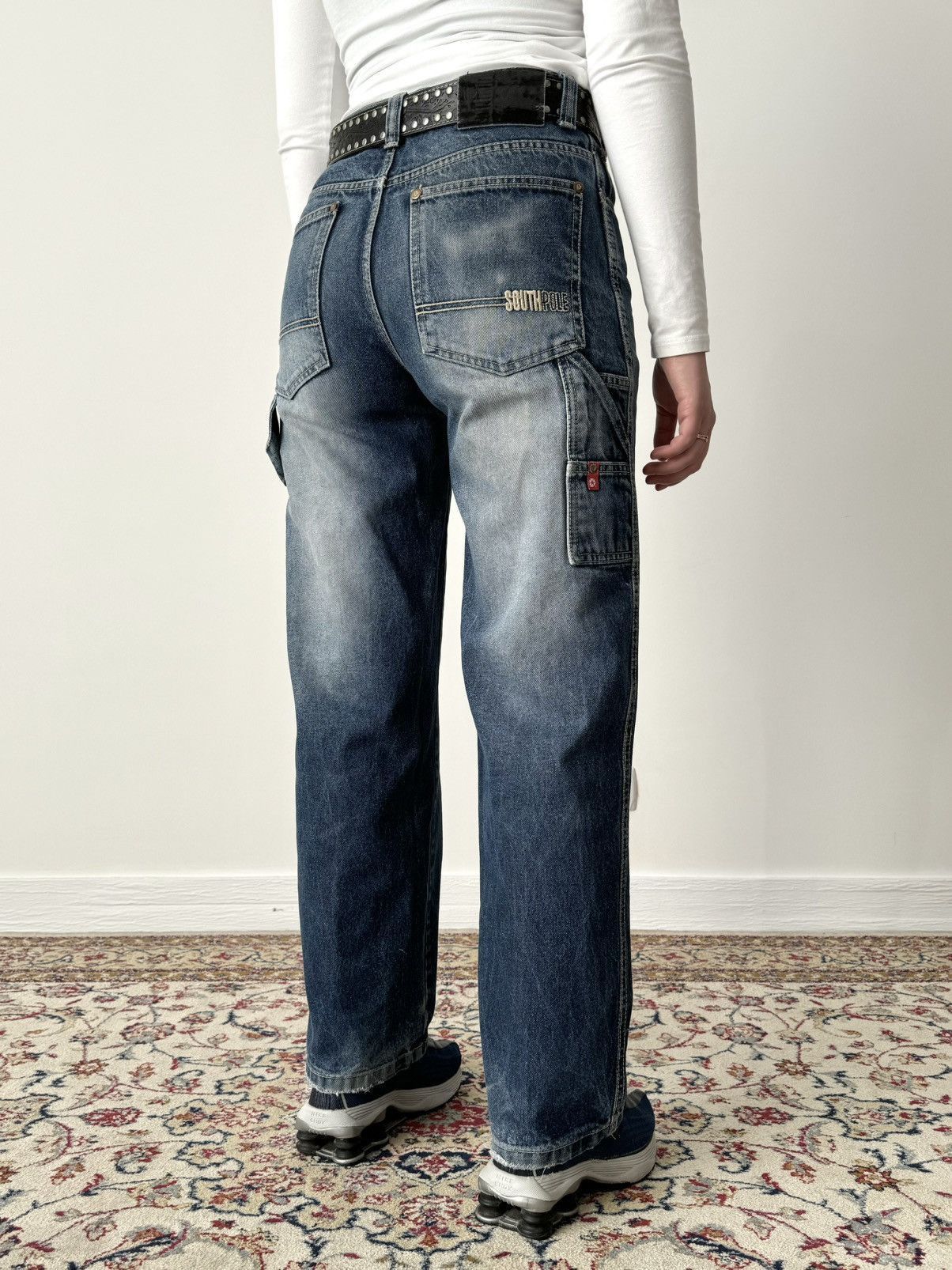 Southpole × Vintage Vintage Y2K Southpole Women's Carpenter Skate Jeans Pants Size 34" / US 12 / IT 48 - 1 Thumbnail