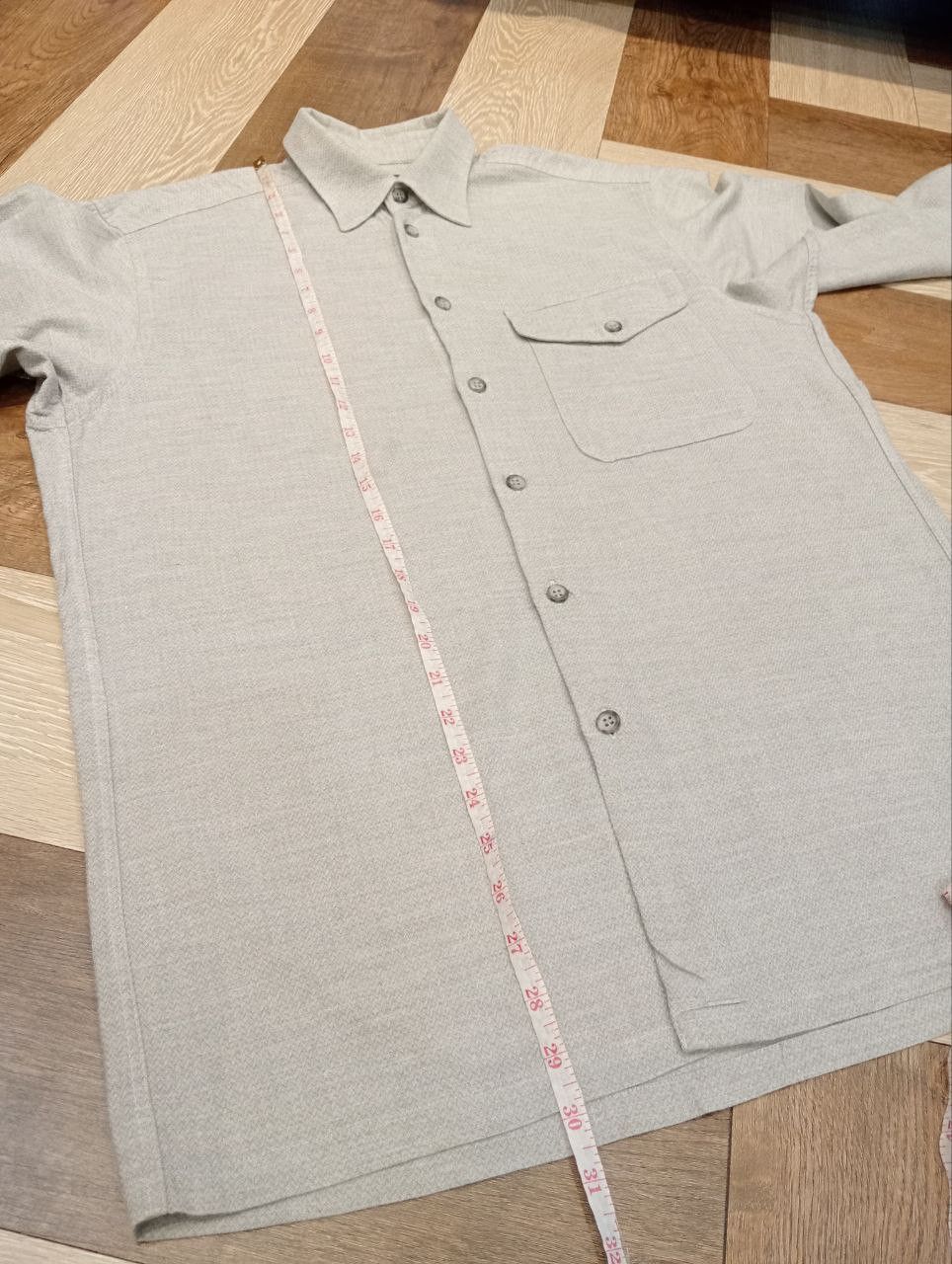 Christian Dior Monsieur VTG CHRISTIAN DIOR MONSIEUR COTTON RAYON SINGLE POCKET SHIRT Size US M / EU 48-50 / 2 - 11 Thumbnail
