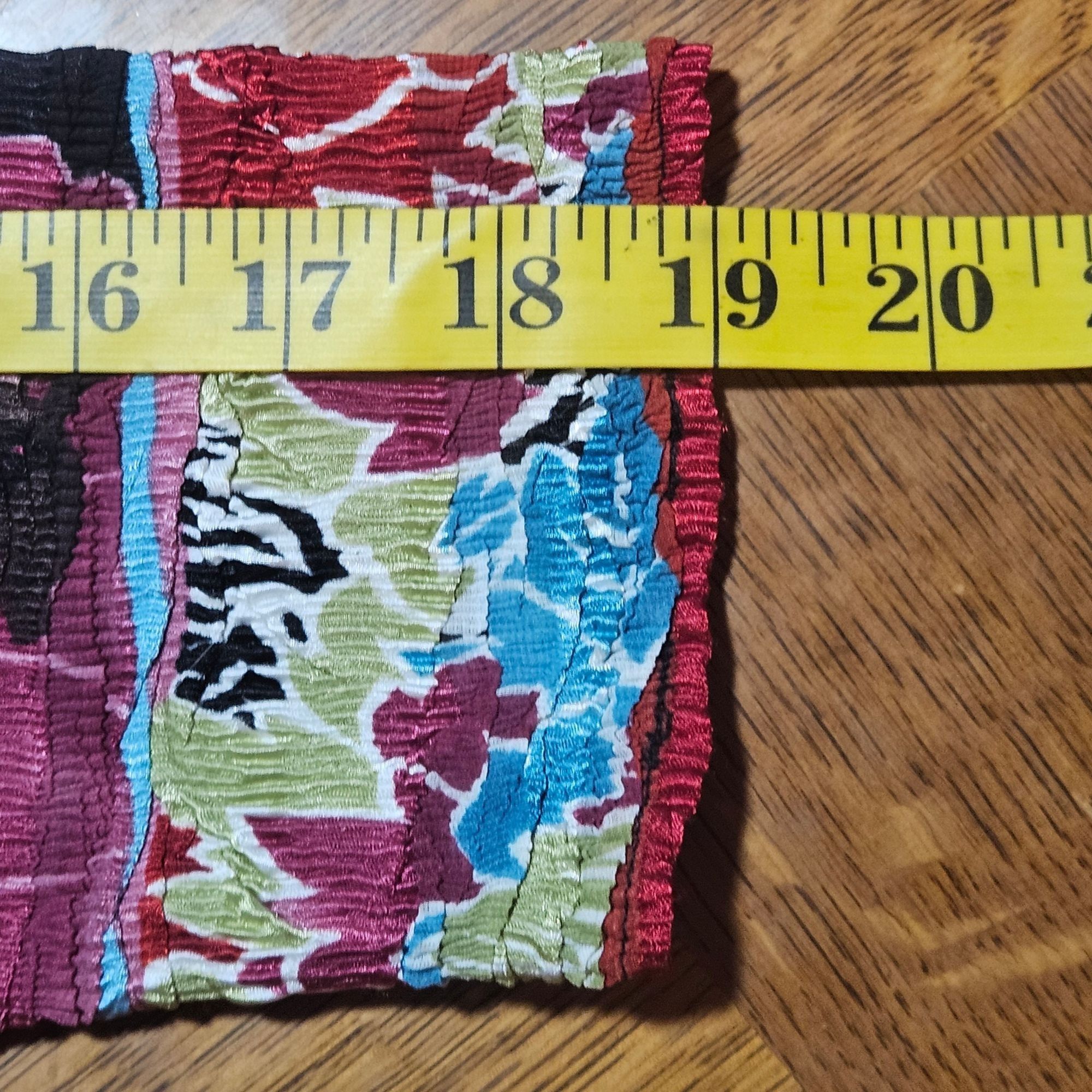 Other Alberto Makali Women Crinkle Top L Multicolor Beaded Boho St Size L / US 10 / IT 46 - 9 Thumbnail