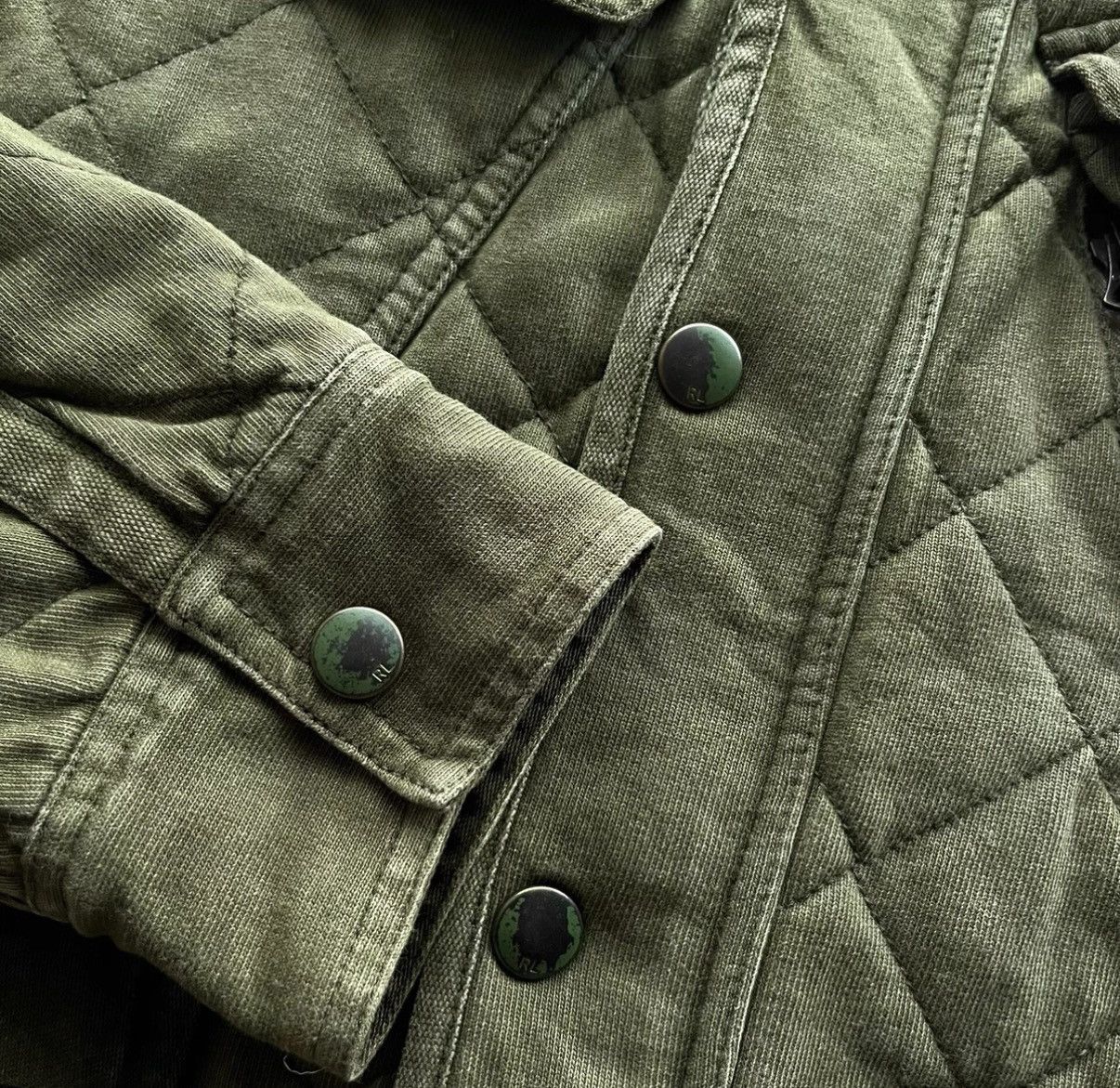 Ralph Lauren Ralph Lauren Diamond Quilted Military Jacket K22 Size US M / EU 48-50 / 2 - 7 Thumbnail
