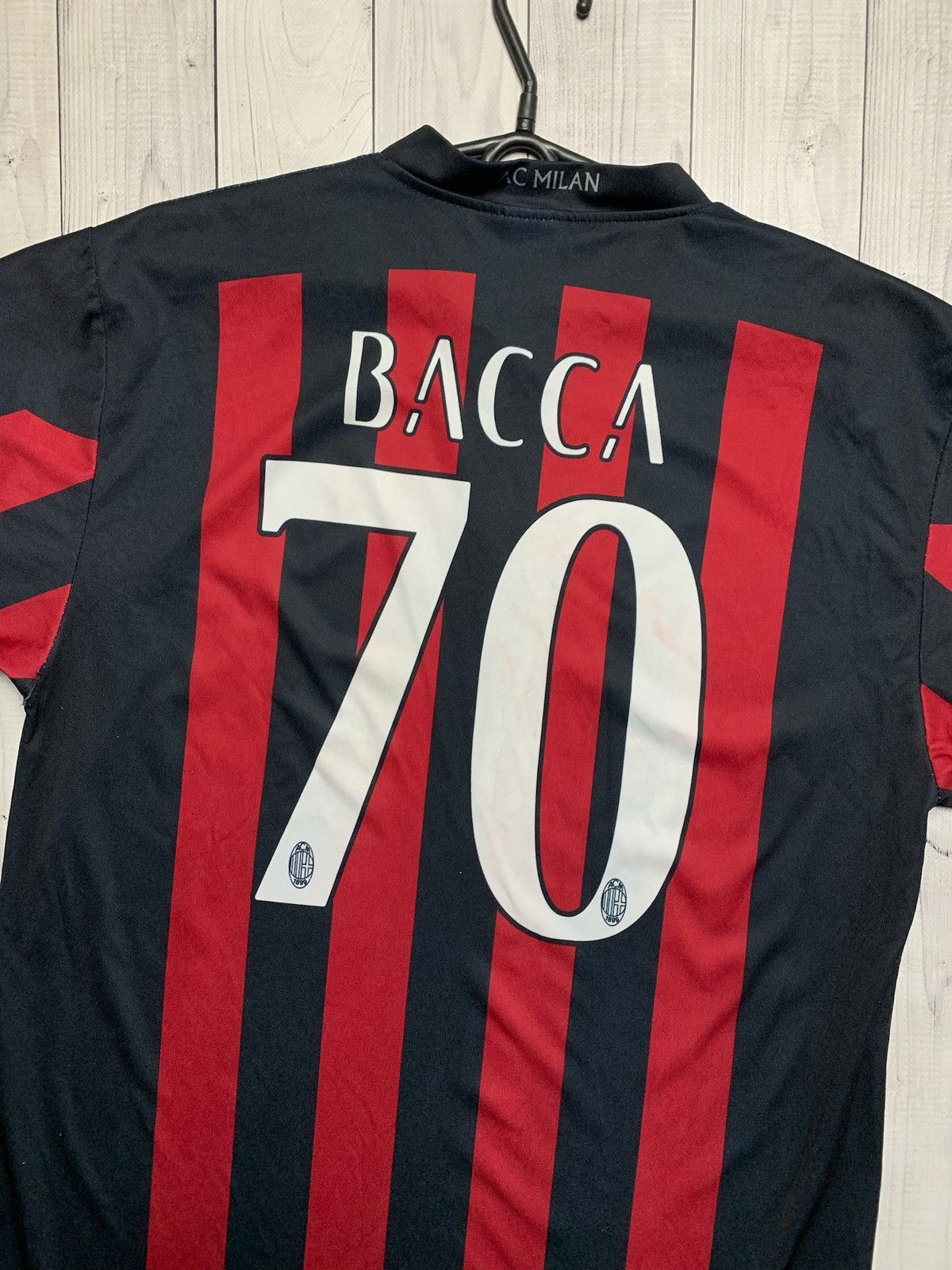 Vintage Vintage AC Milan soccer jersey size L 70 Bacca rare Size US L / EU 52-54 / 3 - 8 Thumbnail