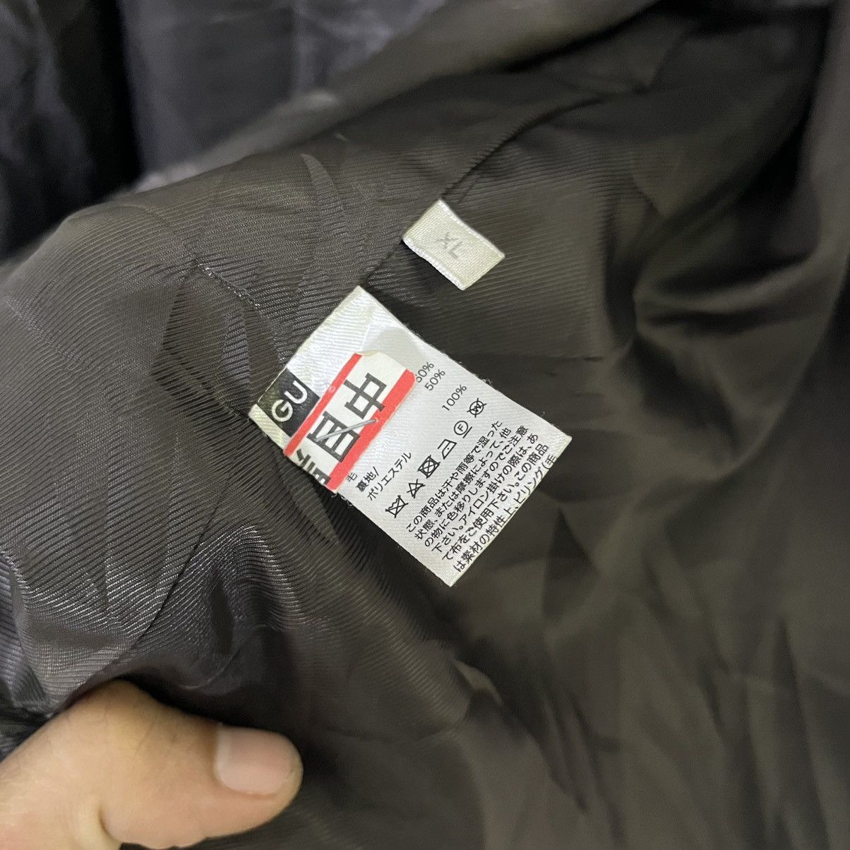 GU GU WOOL LONG HOODED JACKET Size US XL / EU 56 / 4 - 5 Thumbnail