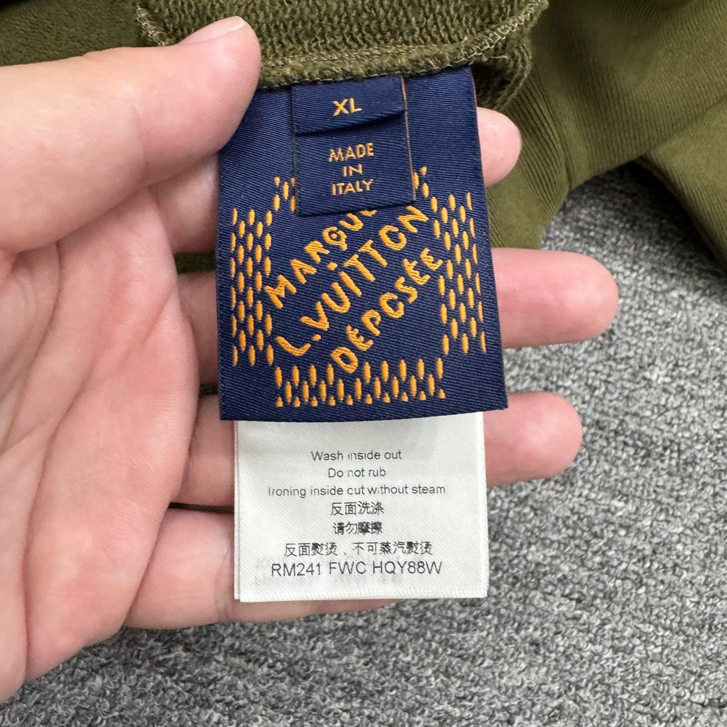 Louis Vuitton LV Pharrell Rivet Letter Sweatshirt XL Size US XL / EU 56 / 4 - 3 Thumbnail