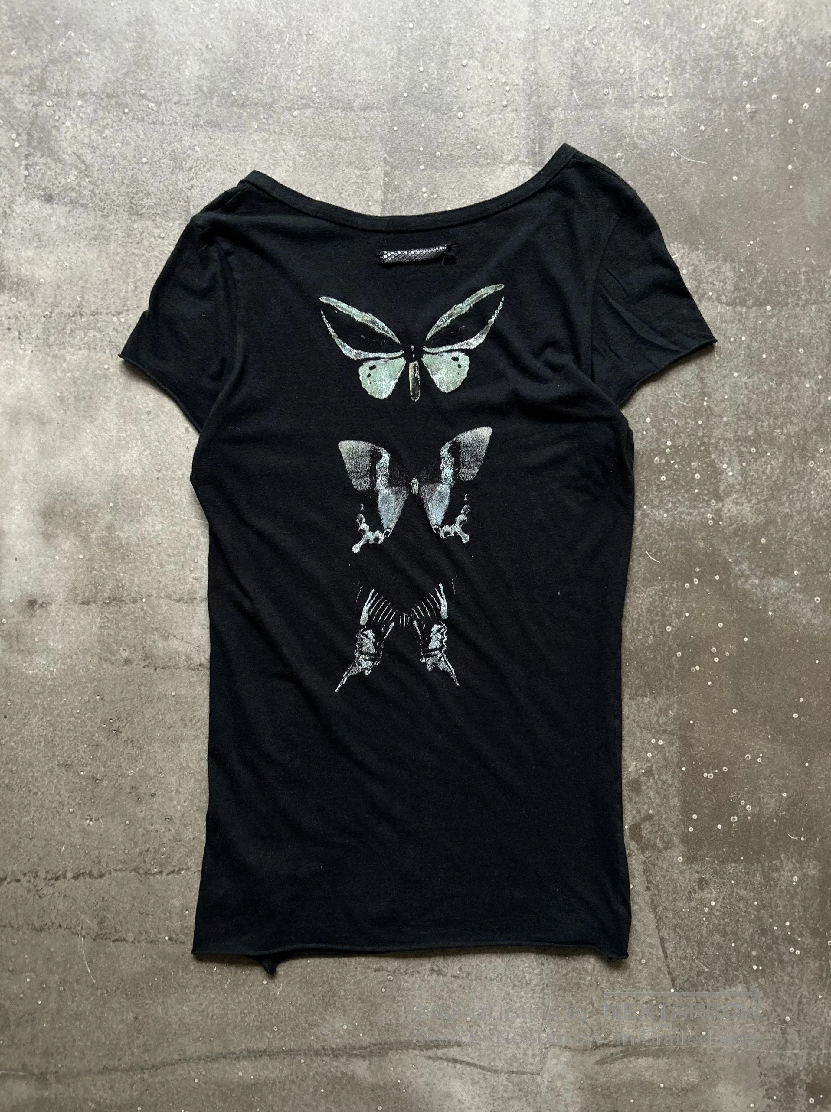 If Six Was Nine ifsixwasnine Early Butterfly Print Tee. Size US S / EU 44-46 / 1 - 2 Thumbnail