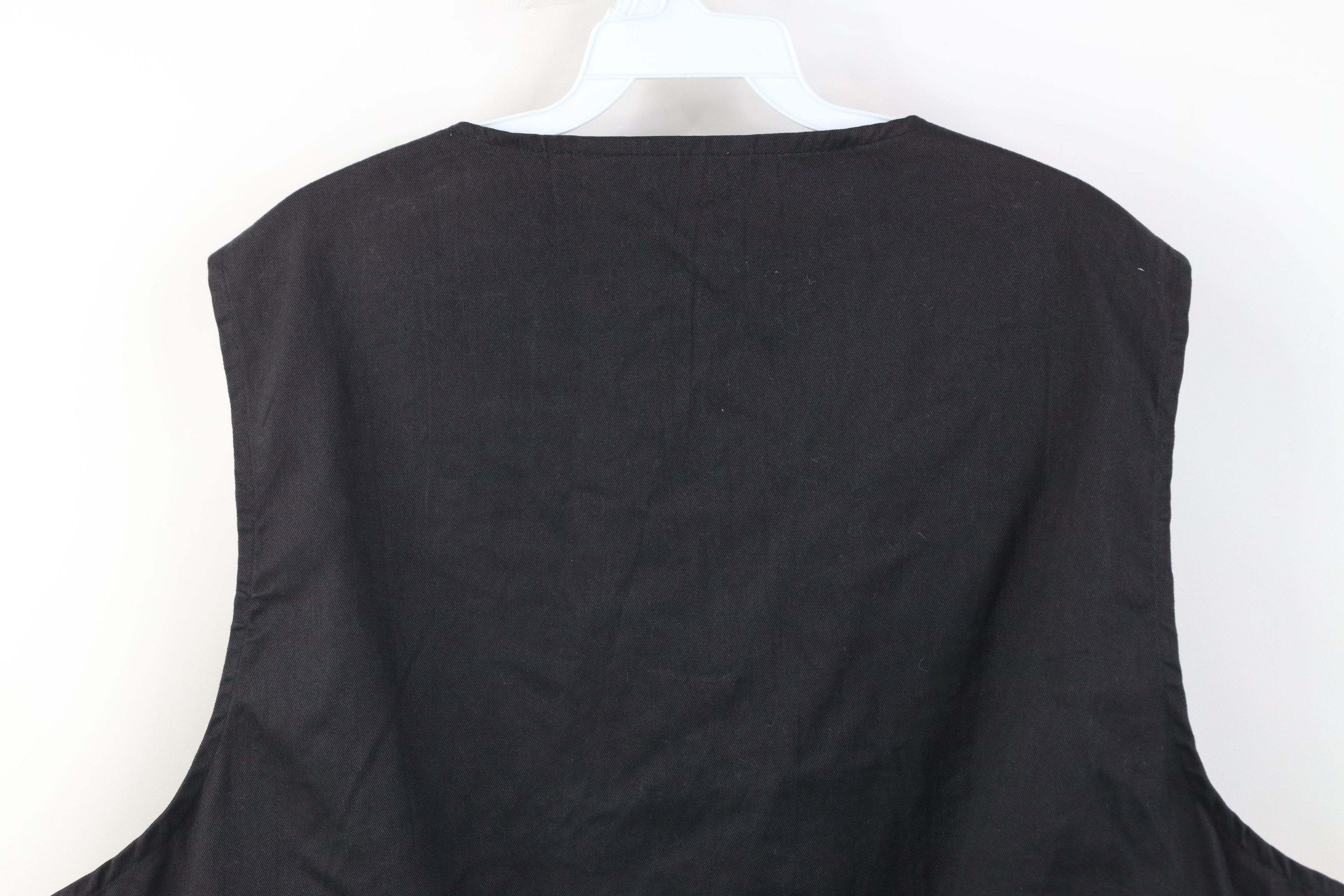 Vintage Vintage 90s Streetwear Flower Buckle Back Vest Jacket Size 4XL / US 24-26 - 11 Thumbnail