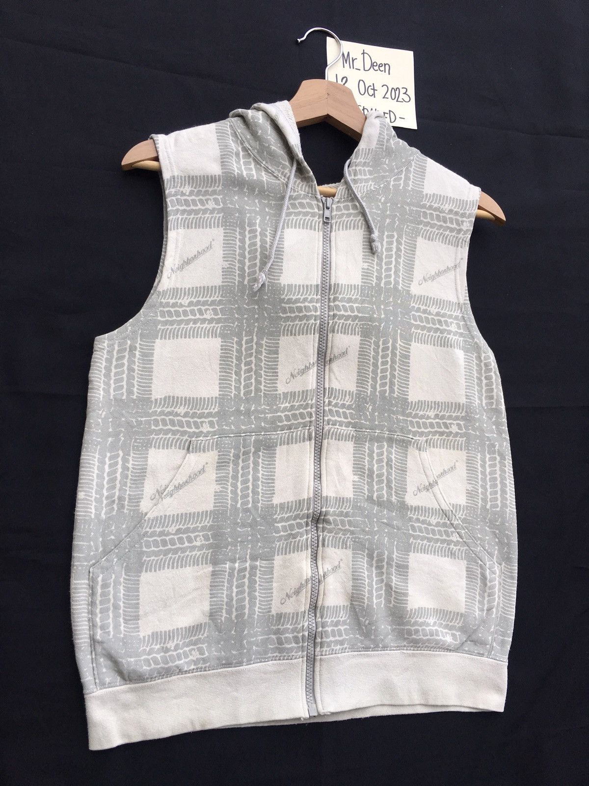 Neighborhood Rare SS2002 Neighborhood Sleeveless Hoodie Shinsuke Takizawa Size US S / EU 44-46 / 1 - 16 Thumbnail