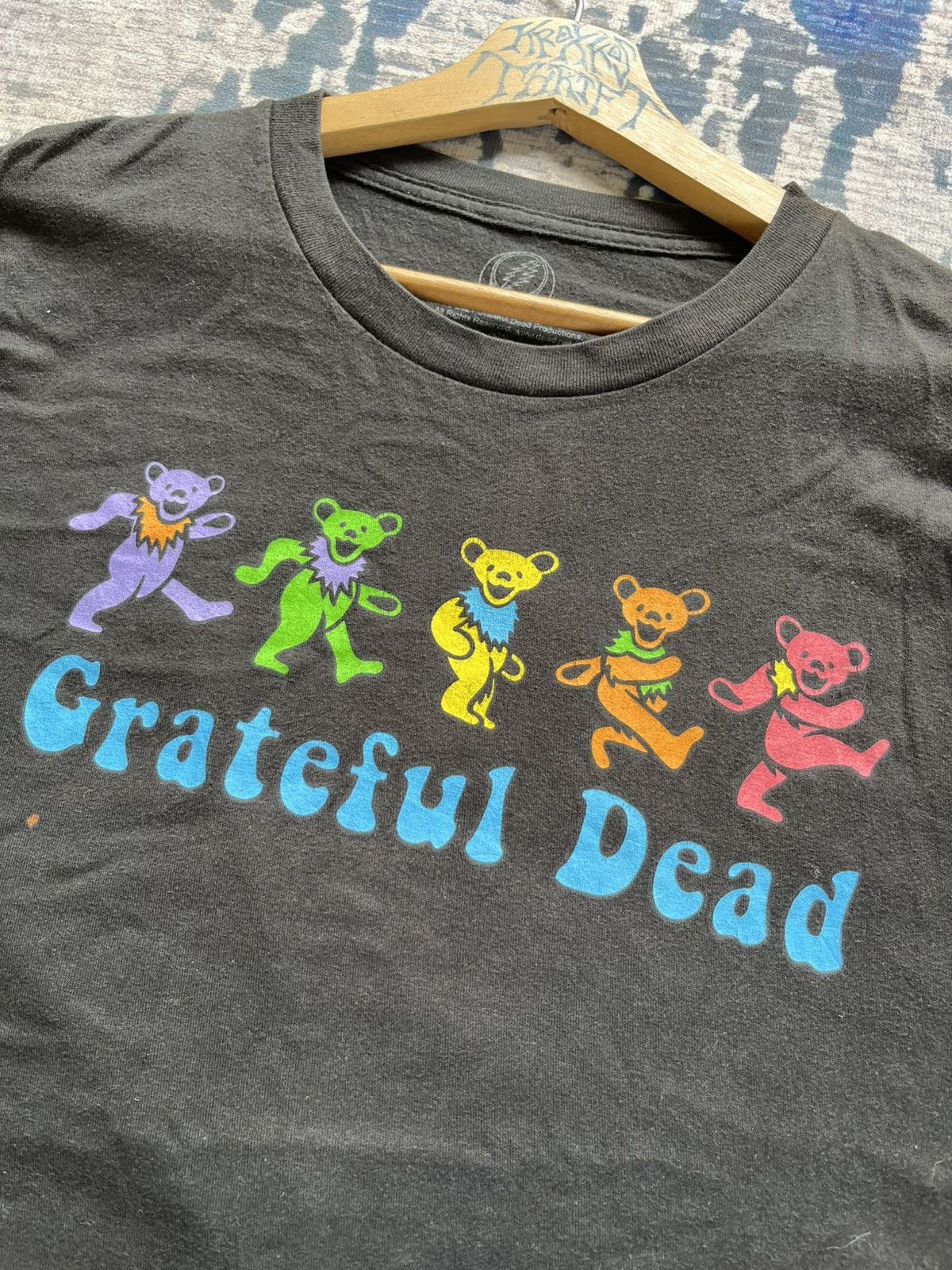 Grateful Dead 🔥Grateful Dead Bear Big Logo Tees 2021 Tee Size US XL / EU 56 / 4 - 2 Thumbnail