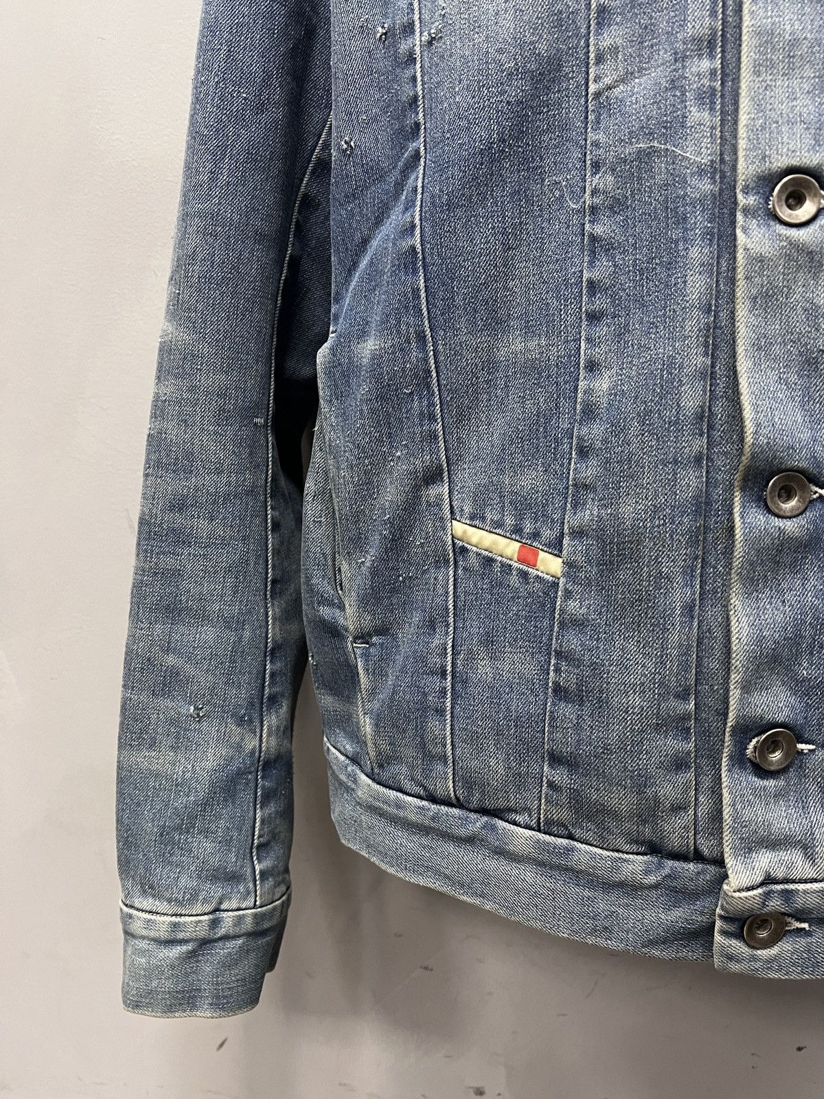 Diesel Diesel washed trucker denim jacket rare distressed y2k Size US M / EU 48-50 / 2 - 4 Thumbnail