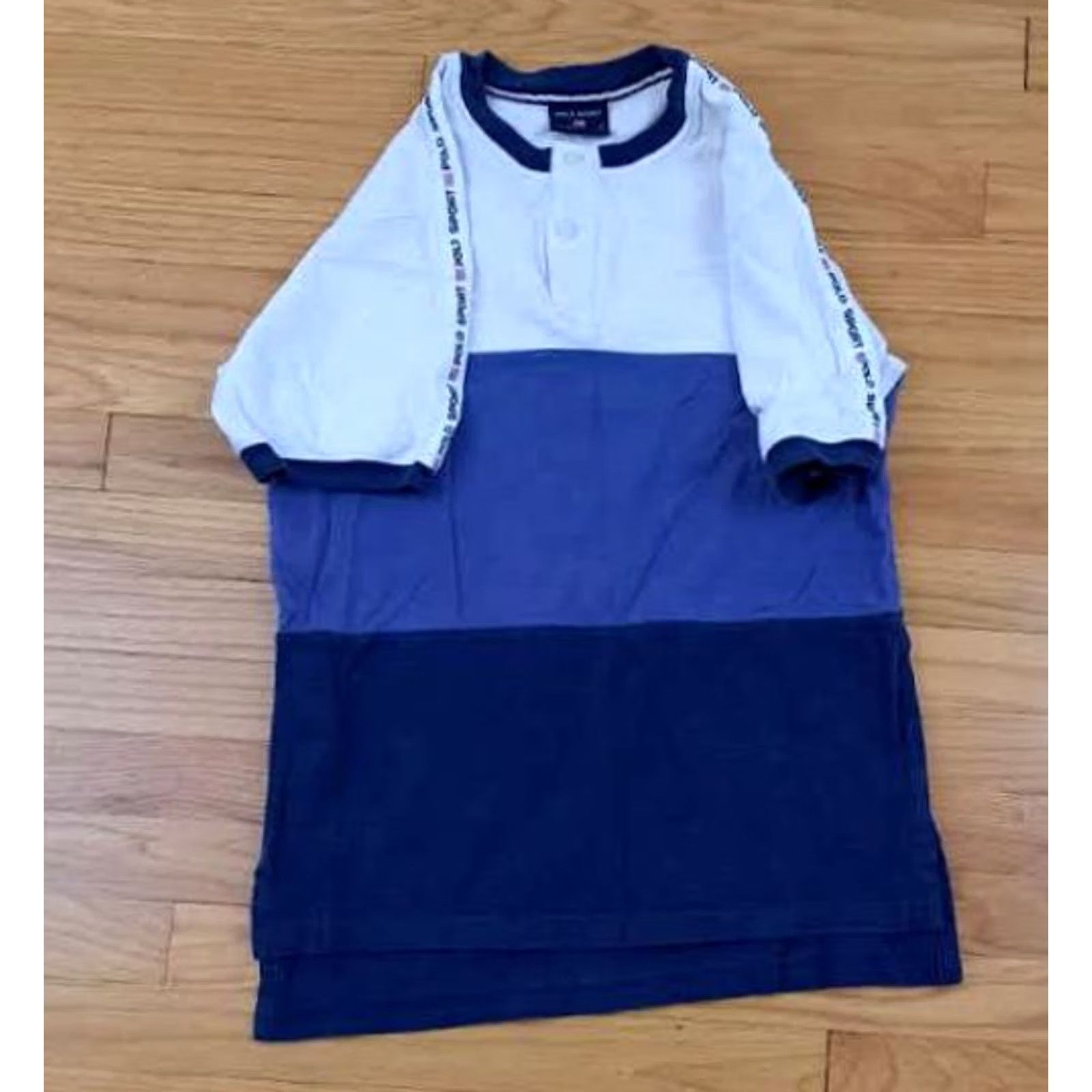 Vintage Polo Sport Shirt Mens L White Pre Owned Button Blue Casual size Size US L / EU 52-54 / 3 - 2 Thumbnail
