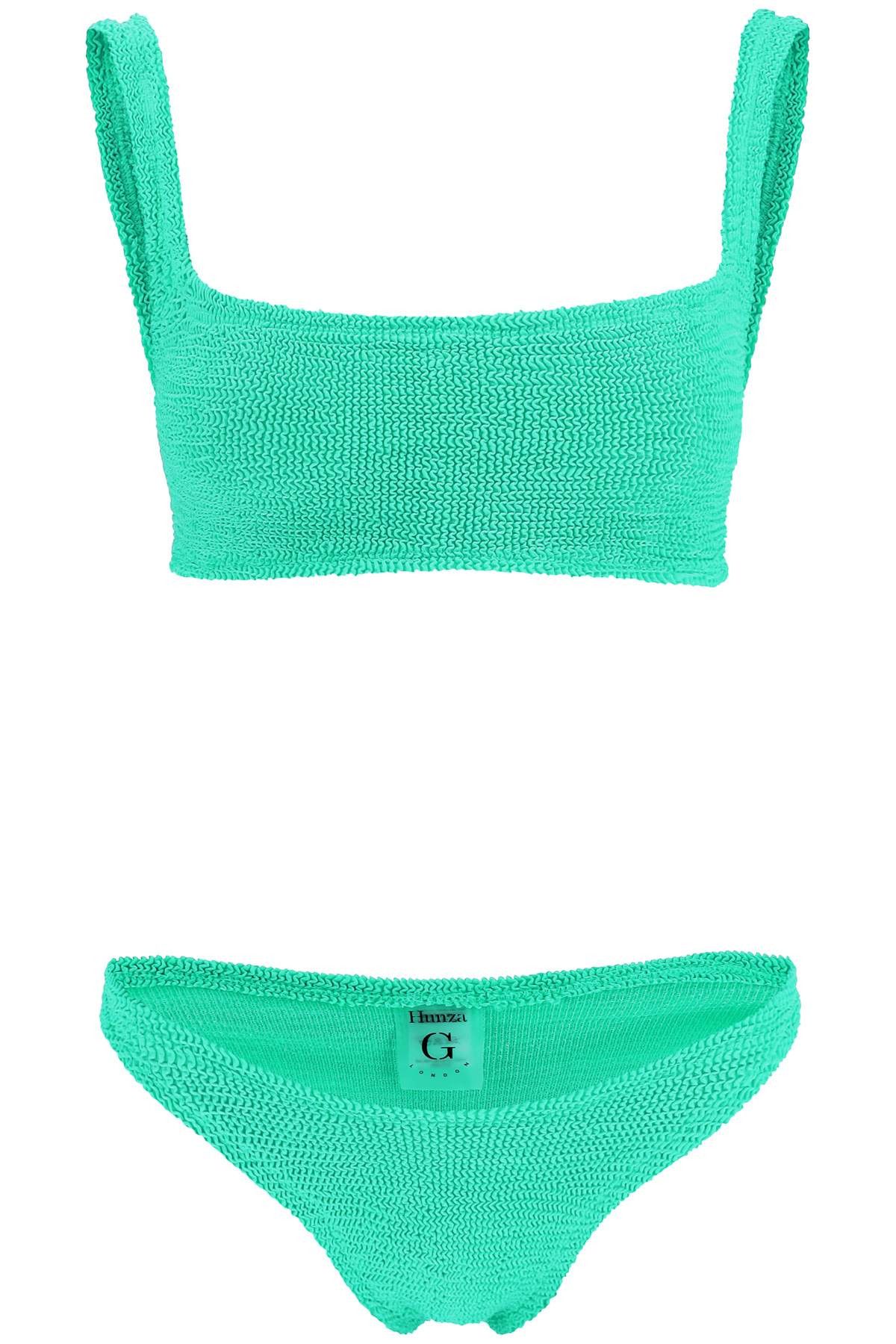 image of Hunza G Xandra Bikini Set in Verde, Women's