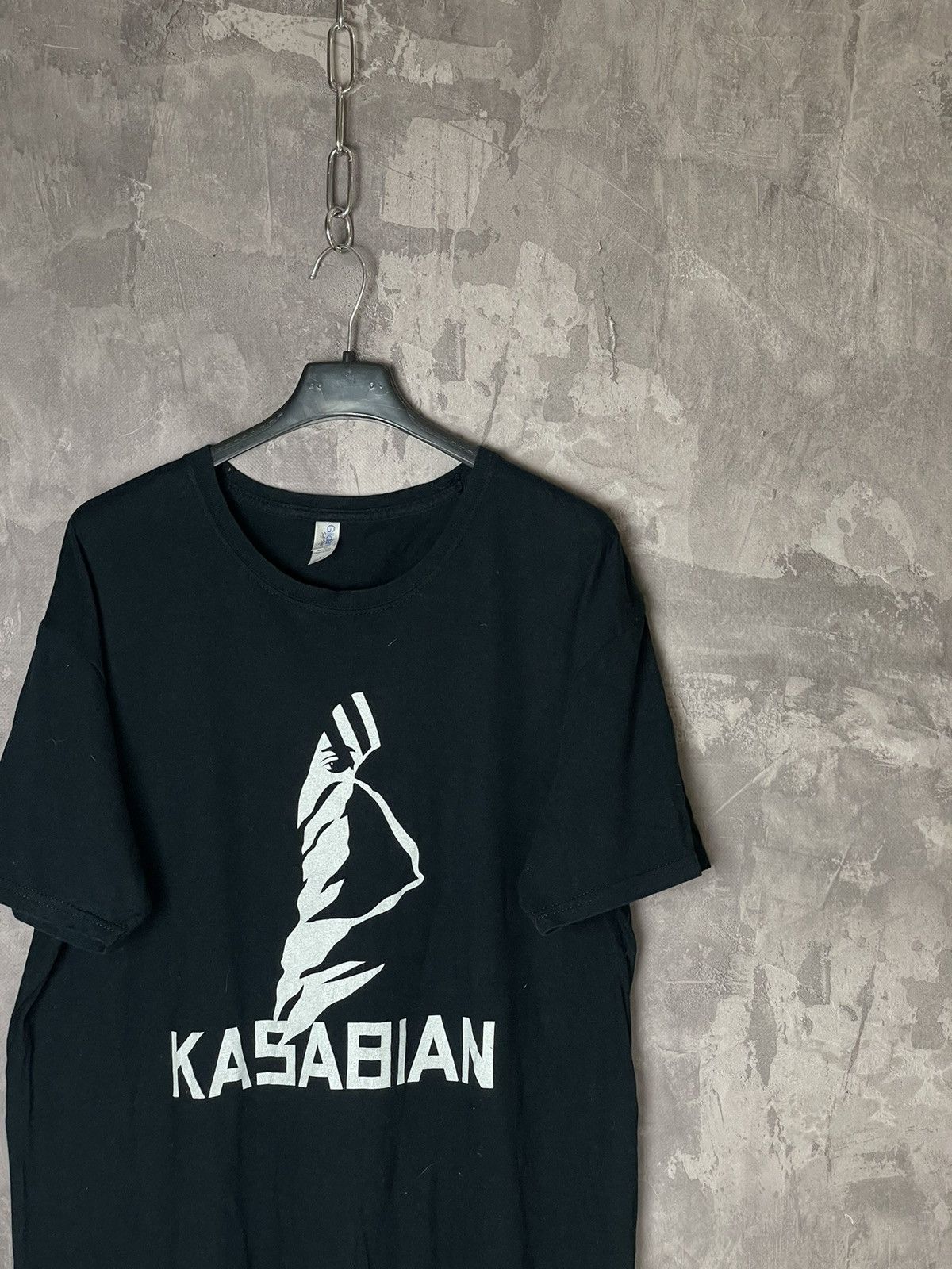 Band Tees × Vintage Vintage Kasabian Tour Graphic Big Logo T-Shirt Size US L / EU 52-54 / 3 - 4 Thumbnail