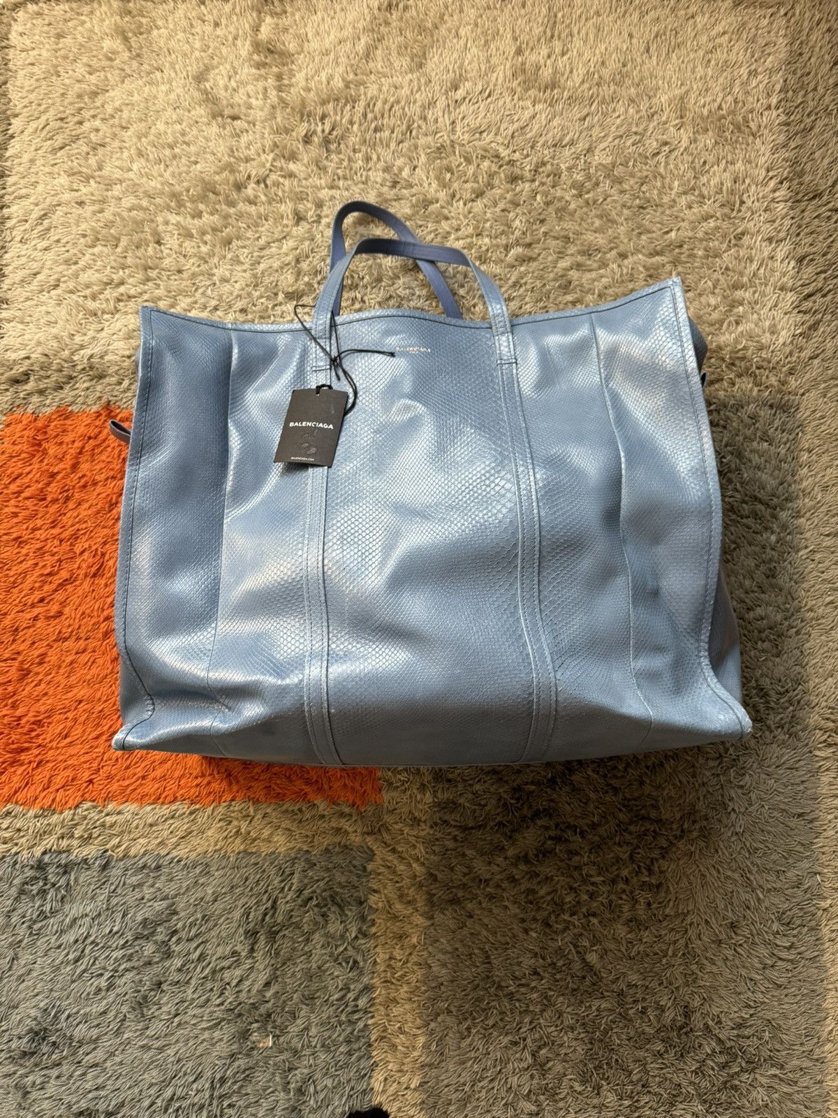 Balenciaga Balenciaga X-Large Python Bag Very Rare Size ONE SIZE - 3 Thumbnail