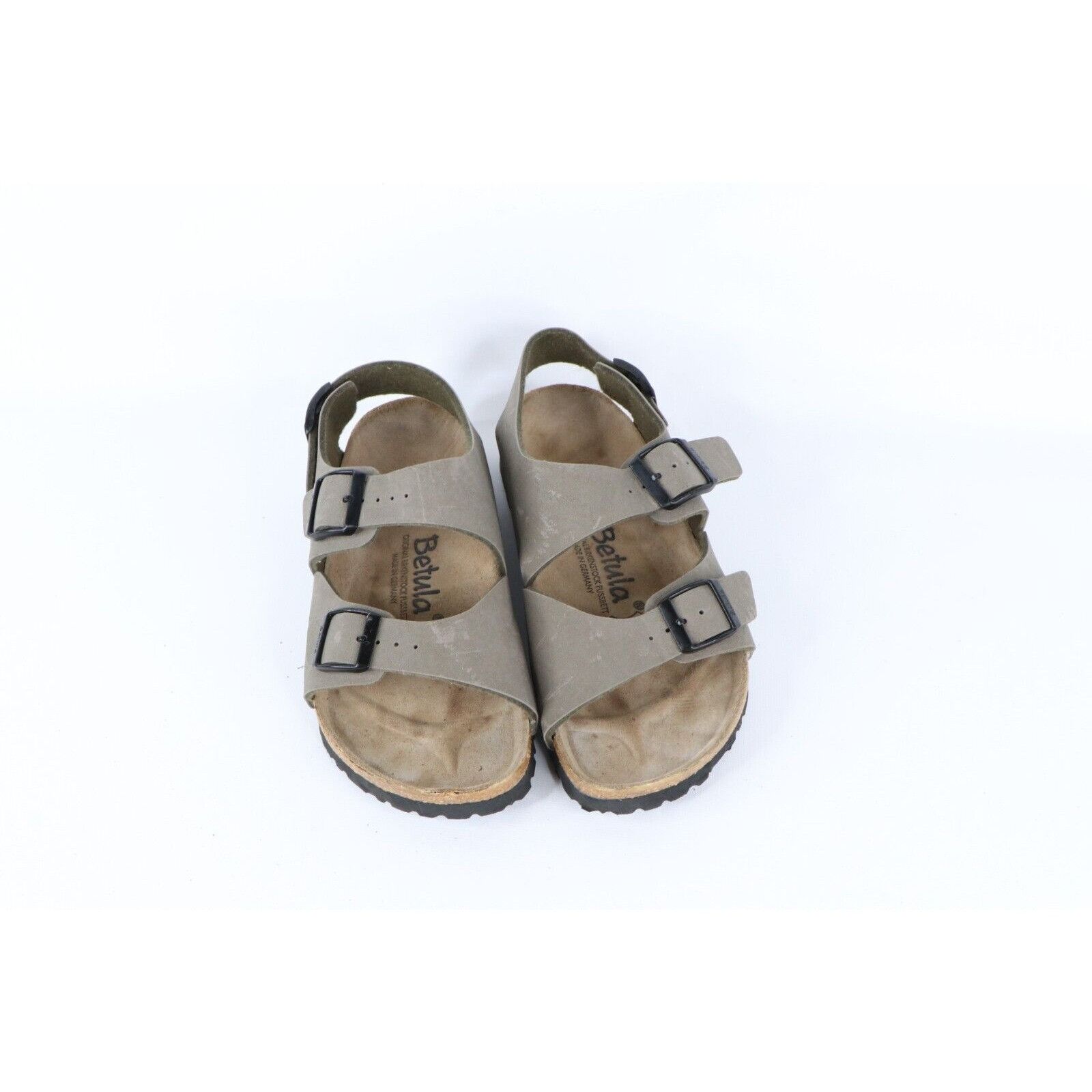 Birkenstock × Vintage Vintage Betula Birkenstock Distressed Leather Heel Sandals Size US 5 / IT 35 - 2 Thumbnail