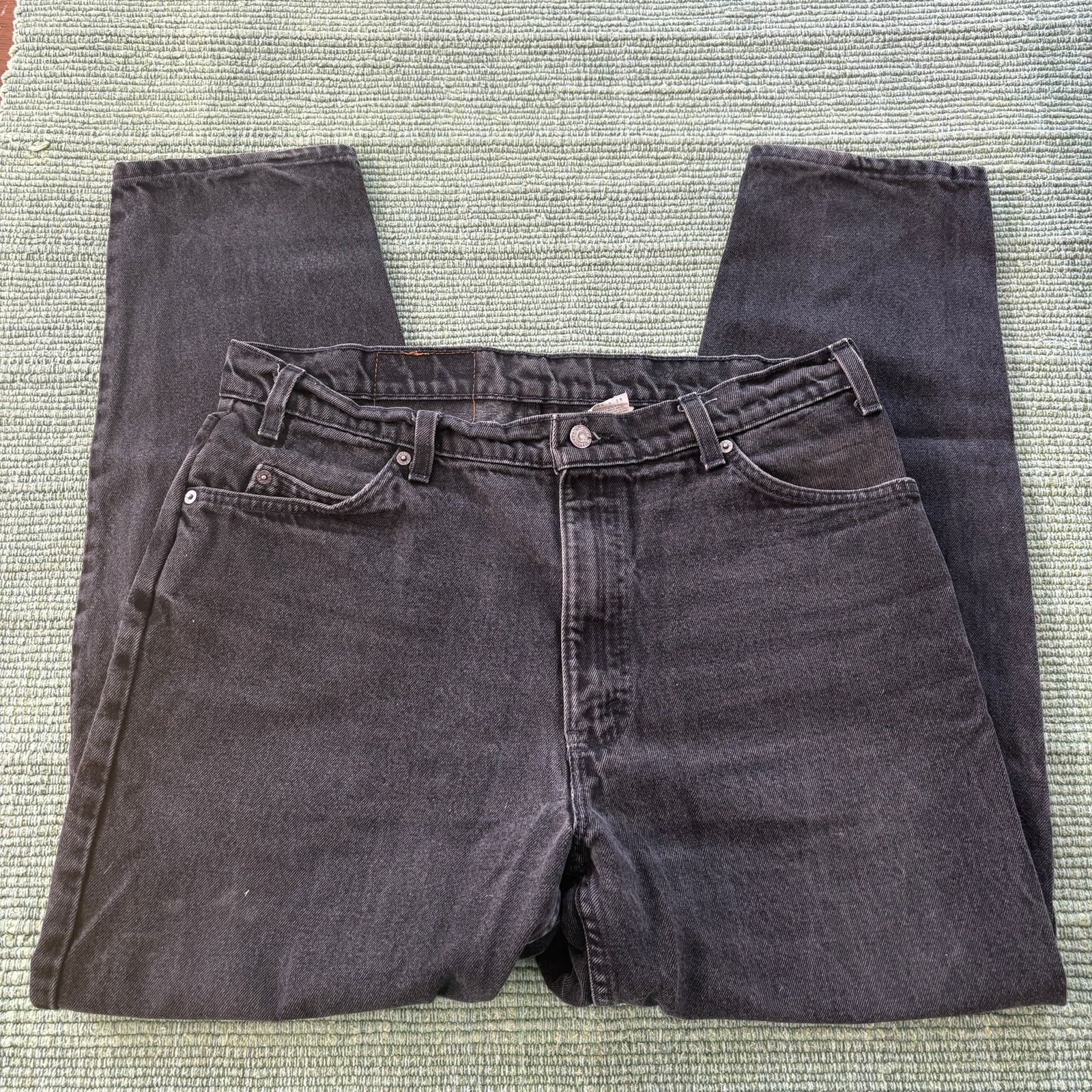 Levi's × Vintage Vintage 90s Black Levi's 560 Loose Fit Taper Jeans 36x30 Size 36" / US 14 / IT 50 - 4 Thumbnail