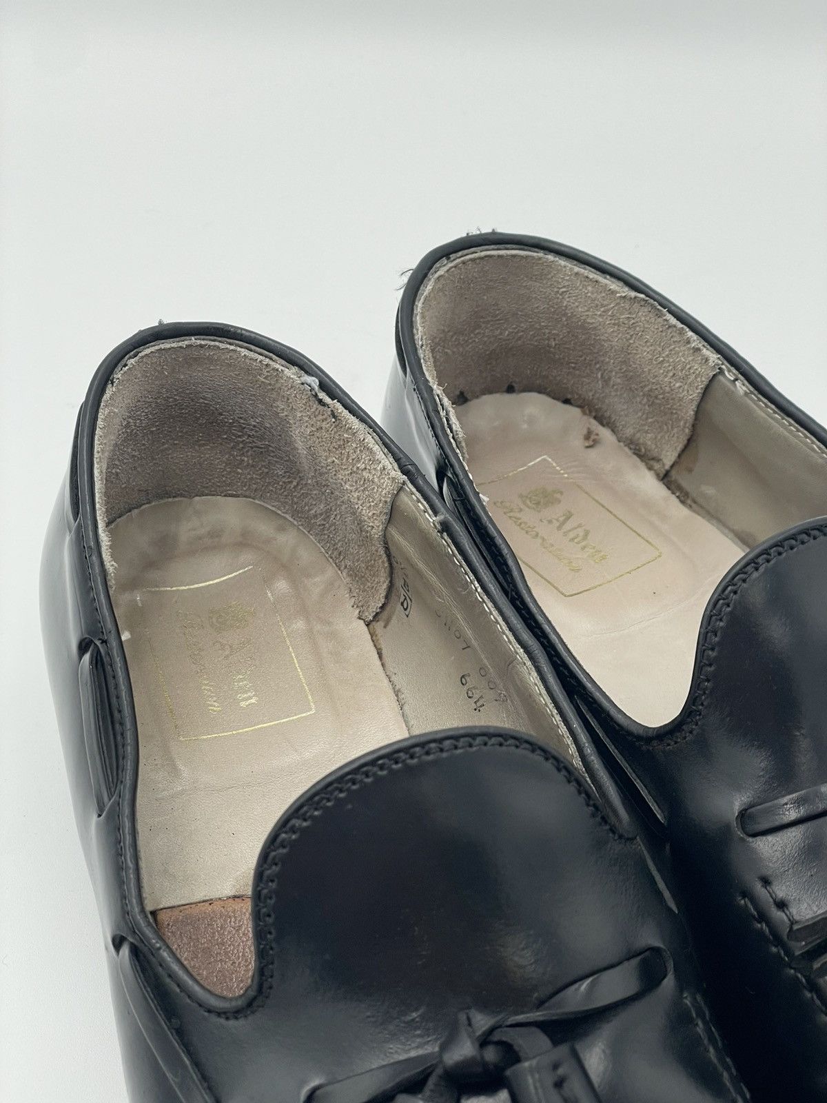 Alden Alden 664 Black Shell Cordovan Loafer Size US 10.5 / EU 43-44 - 6 Thumbnail