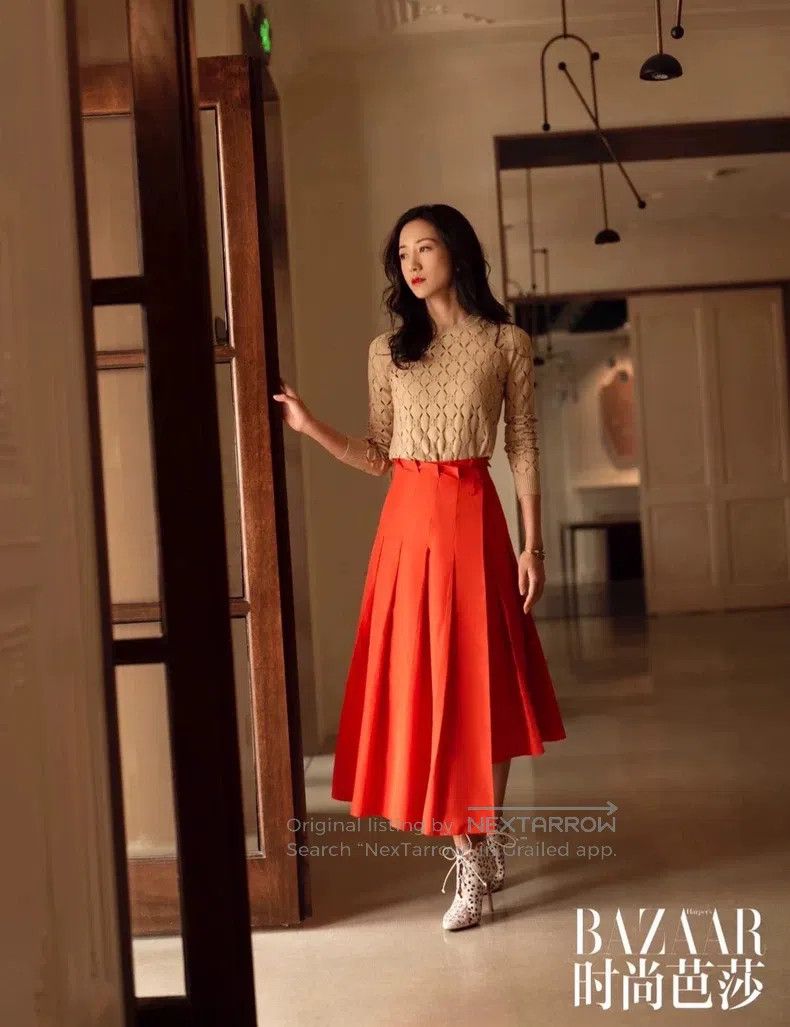 Fendi Fendi Show model super large skirt pleated skirt Size 27" / US 4 / IT 40 - 8 Thumbnail