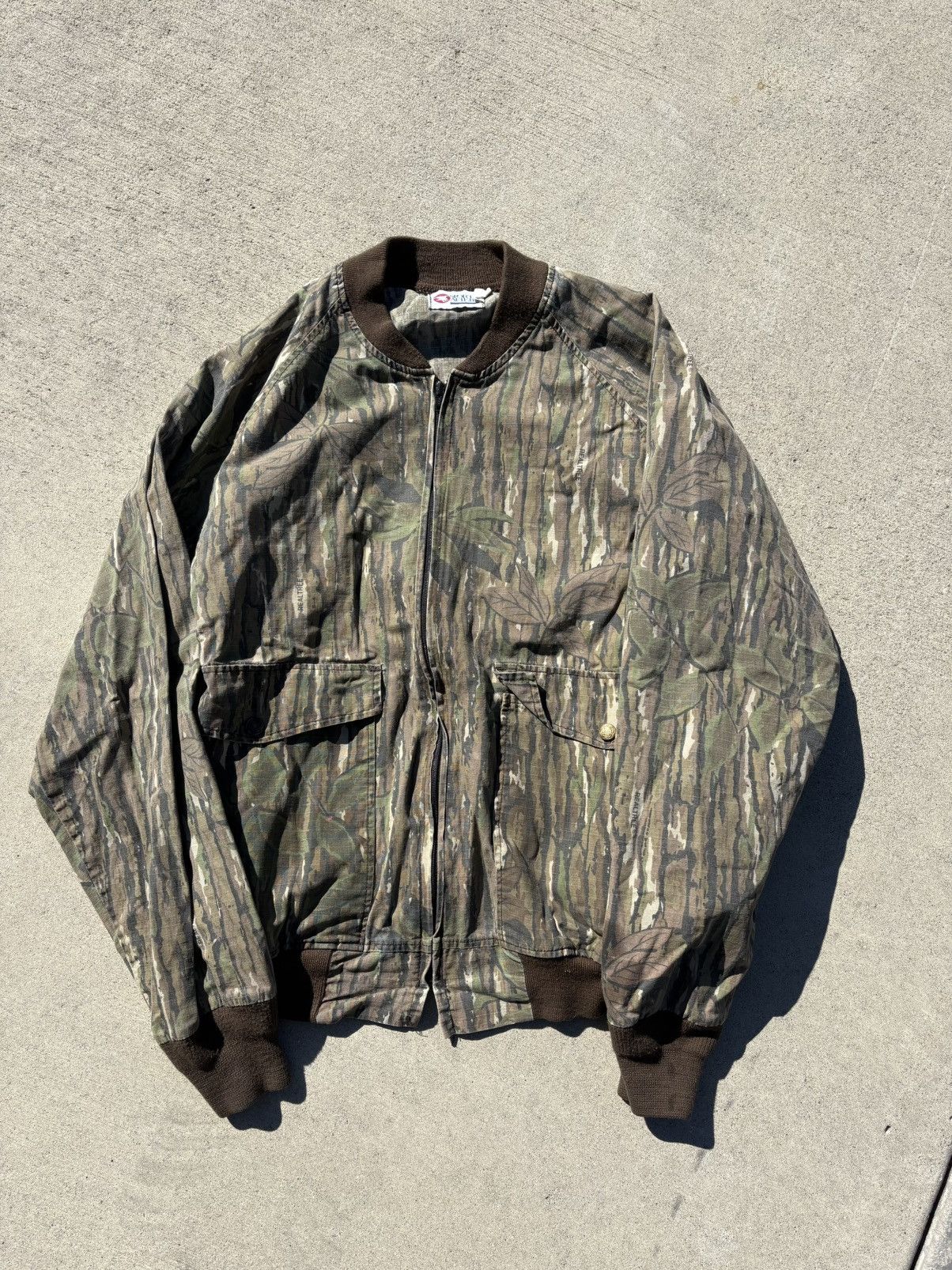 Vintage Vintage real tree jacket Size US L / EU 52-54 / 3 - 1 Thumbnail