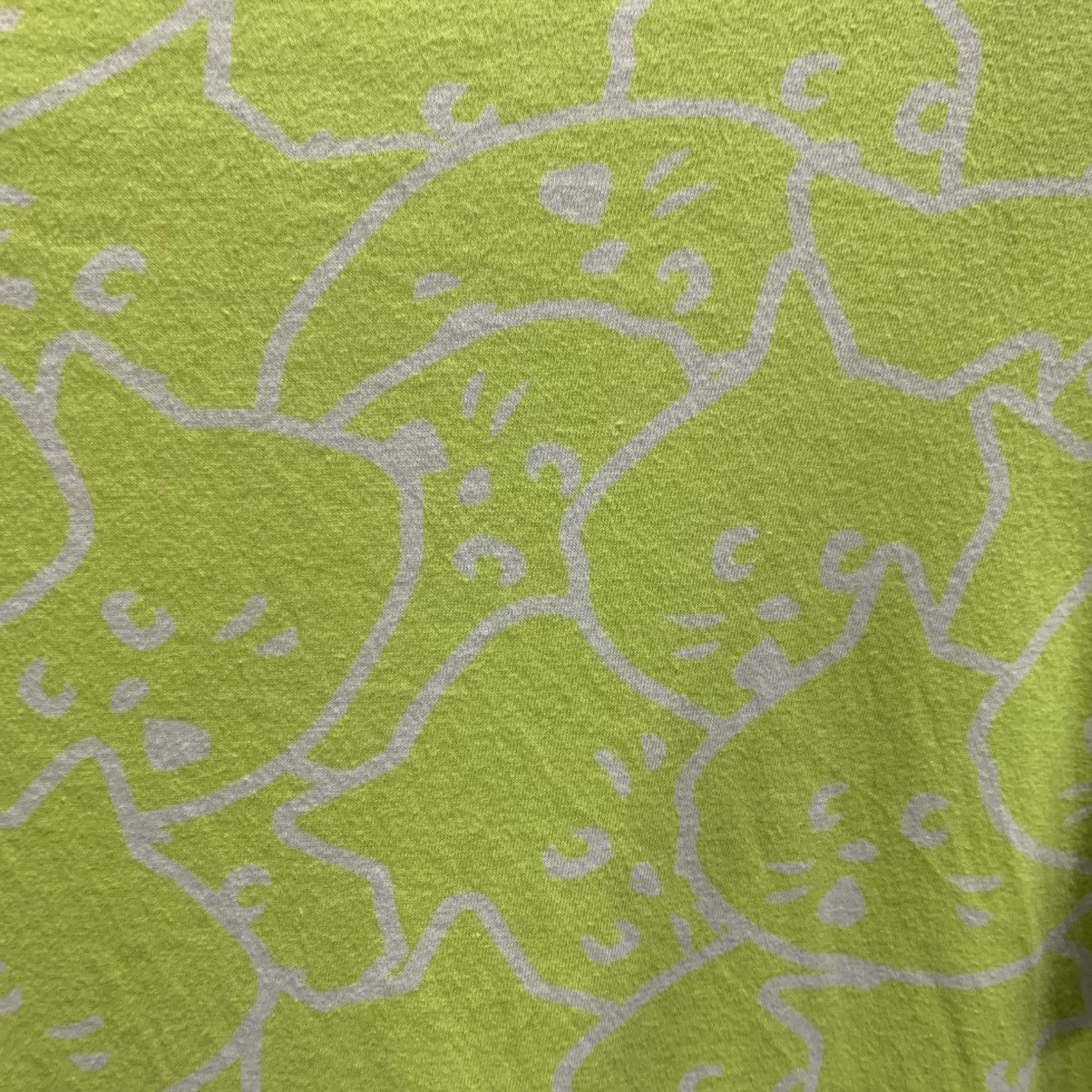 Issey Miyake × Ne-Net × Vintage Ne-net Japan Cat Face All Over Print Tee Size 3 (Fits M) Size US M / EU 48-50 / 2 - 3 Thumbnail