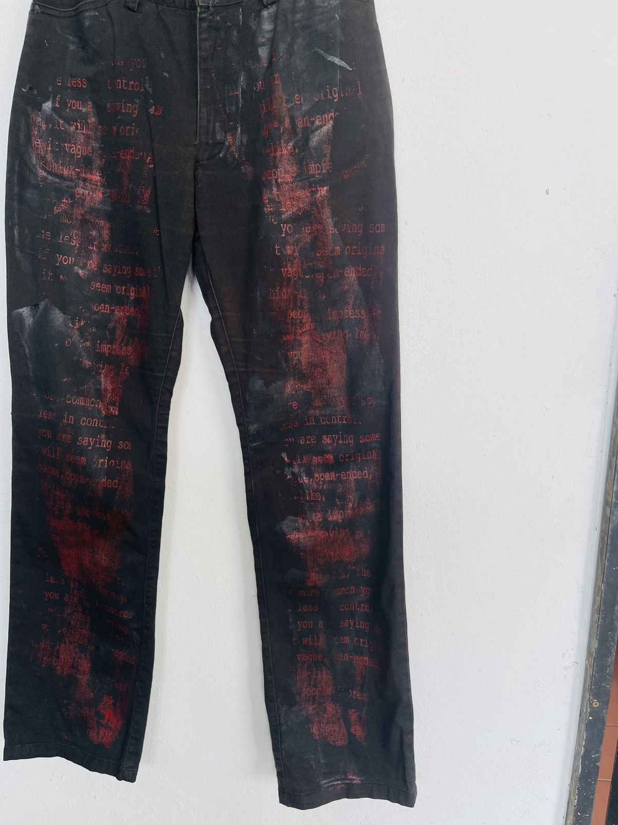 Japanese Brand × Seditionaries Anarchy Poem Punk Design Size US 28 / EU 44 - 3 Thumbnail