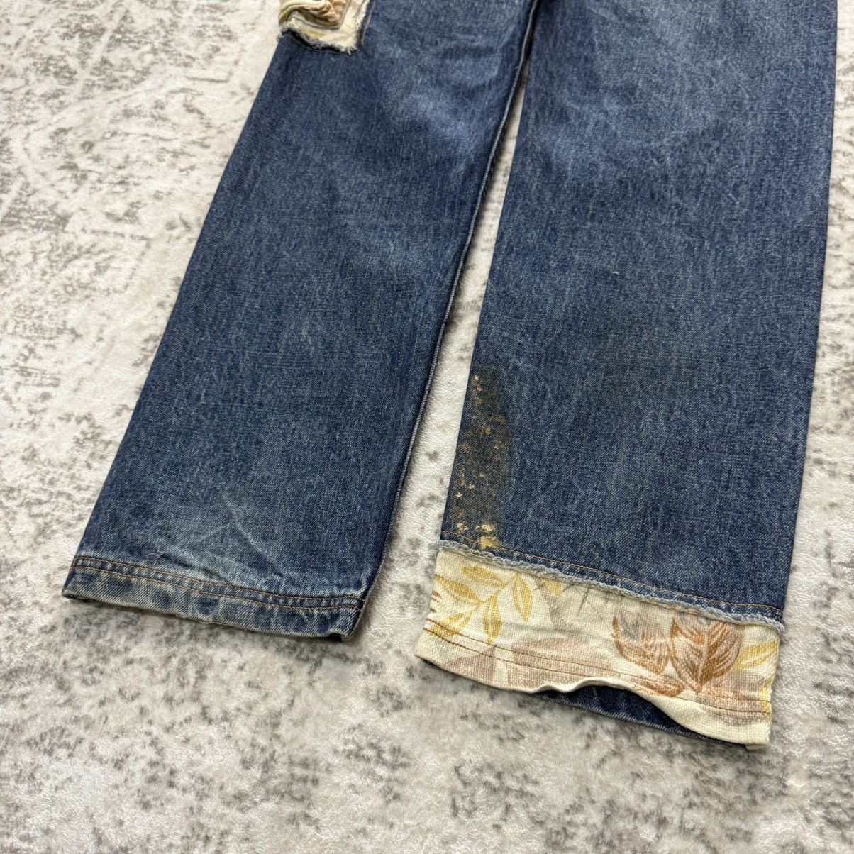 Japanese Brand Swing Incomp Japan Hybrid Cut And Sew Cargo Denim Jeans Size US 34 / EU 50 - 10 Thumbnail