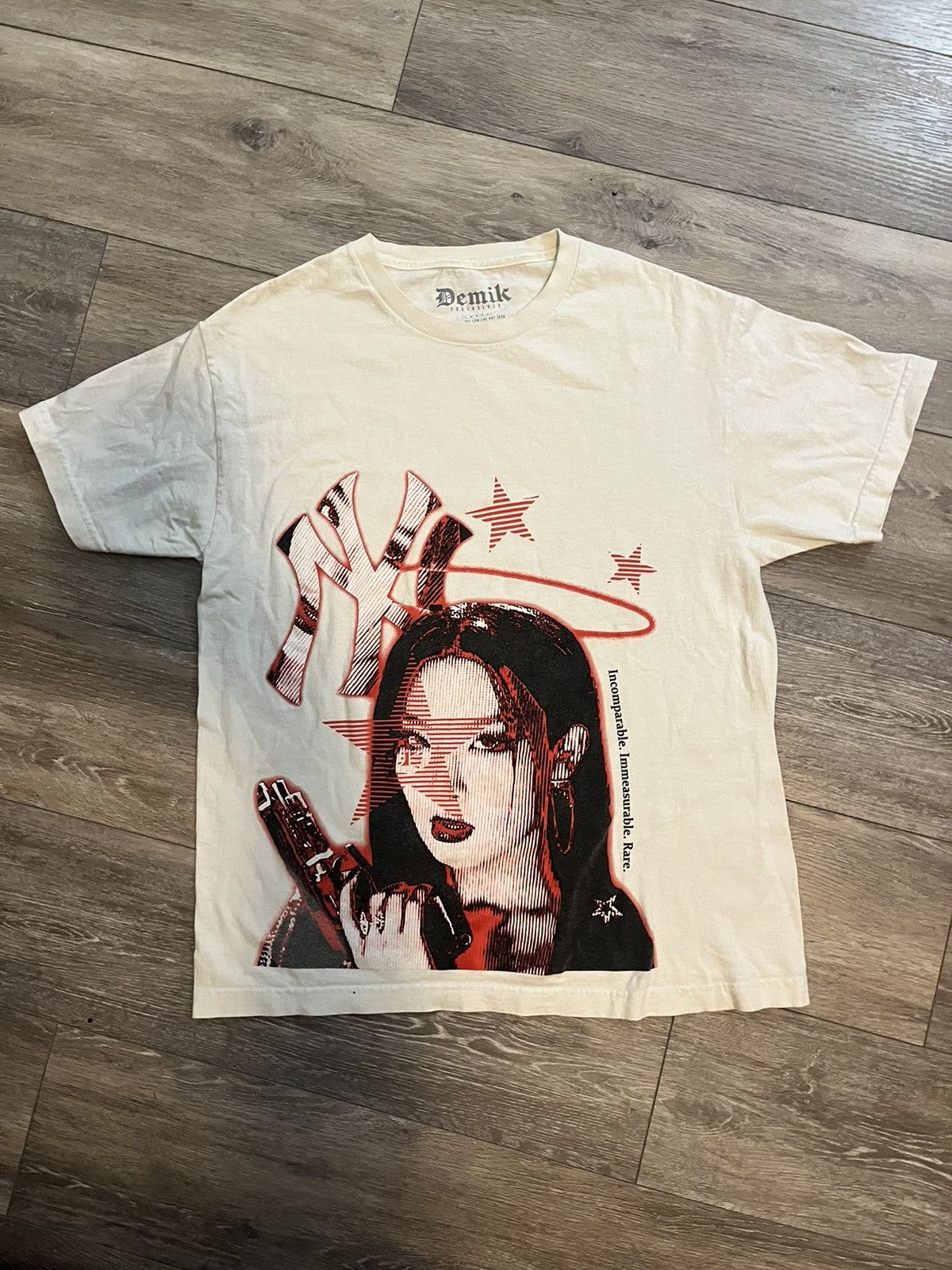 Japanese Brand Retro NYC Graphic Tee Size US L / EU 52-54 / 3 - 1 Thumbnail