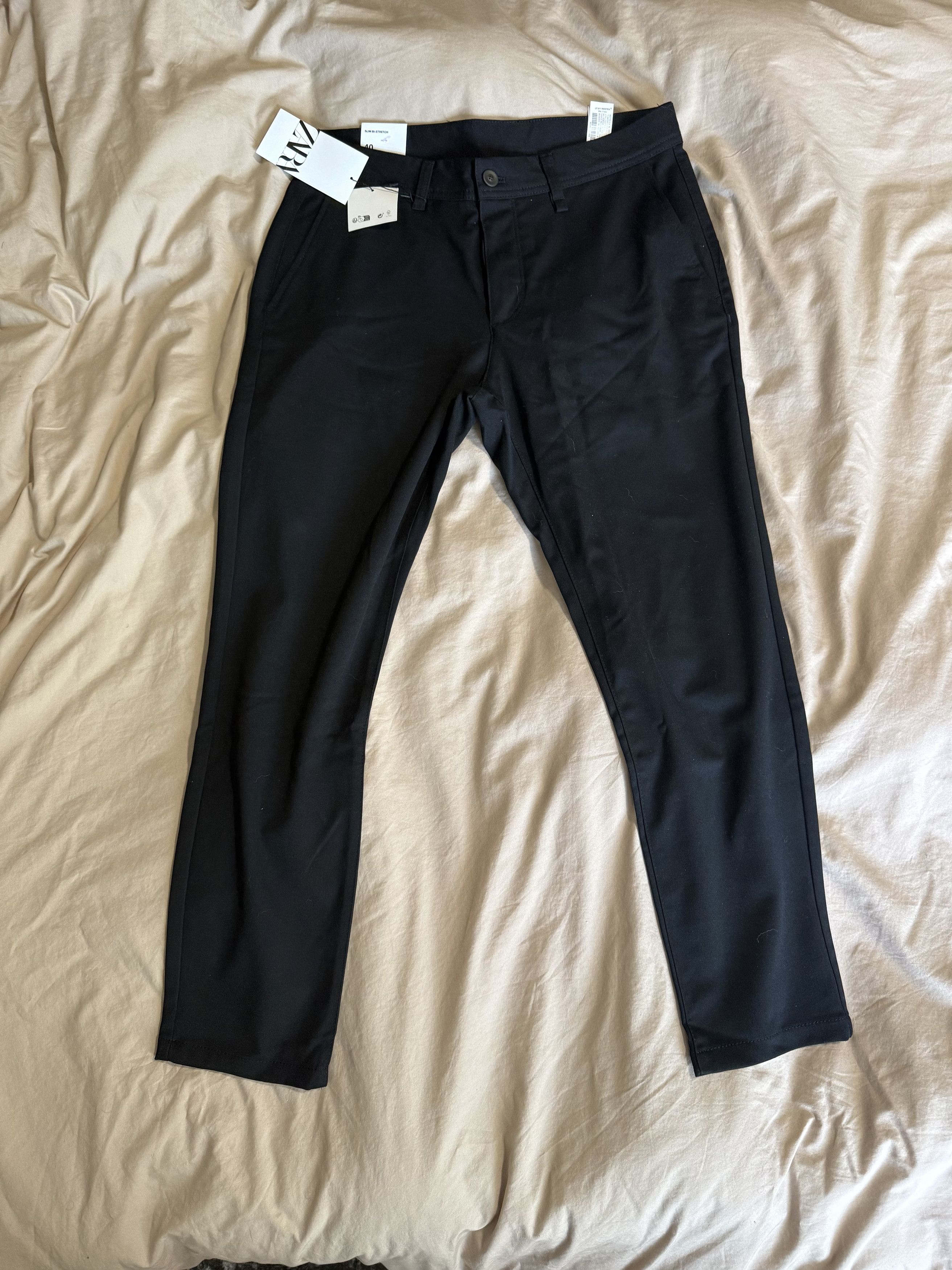Zara Zara The Melange Pant Slim Size US 31 - 1 Thumbnail