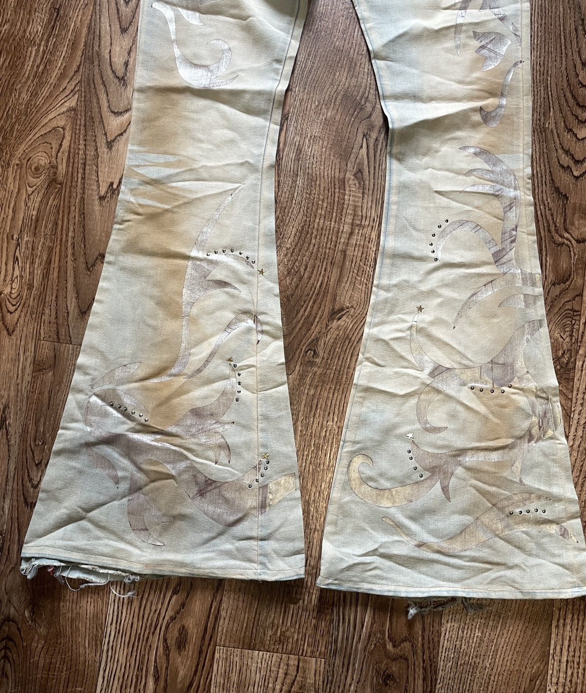 Miss Sixty Rare Miss Sixty Flare Pants Hippie Low Waist Size 27" / US 4 / IT 40 - 4 Thumbnail