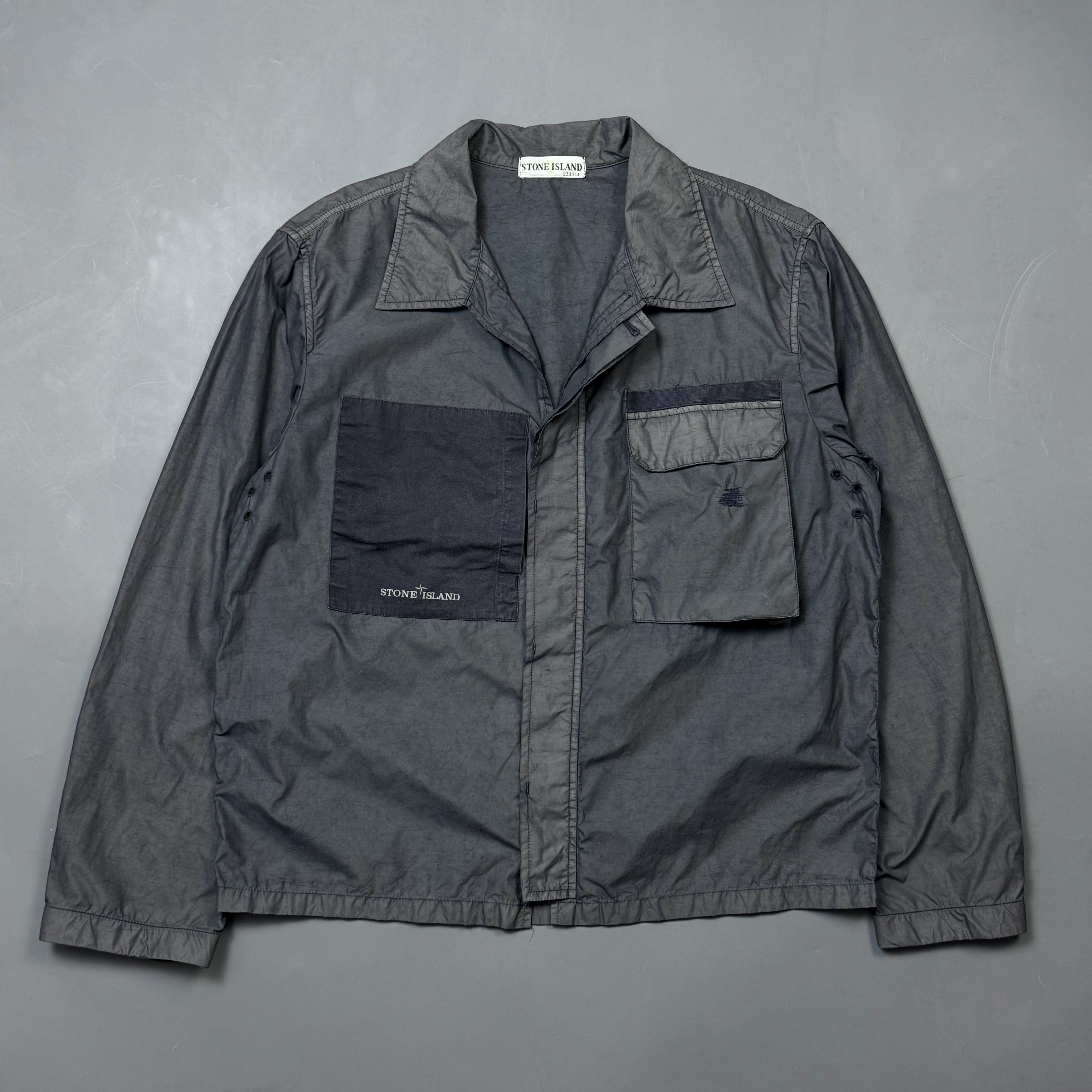Stone Island Stone Island 00 vintage wool overshot buttons pocket 