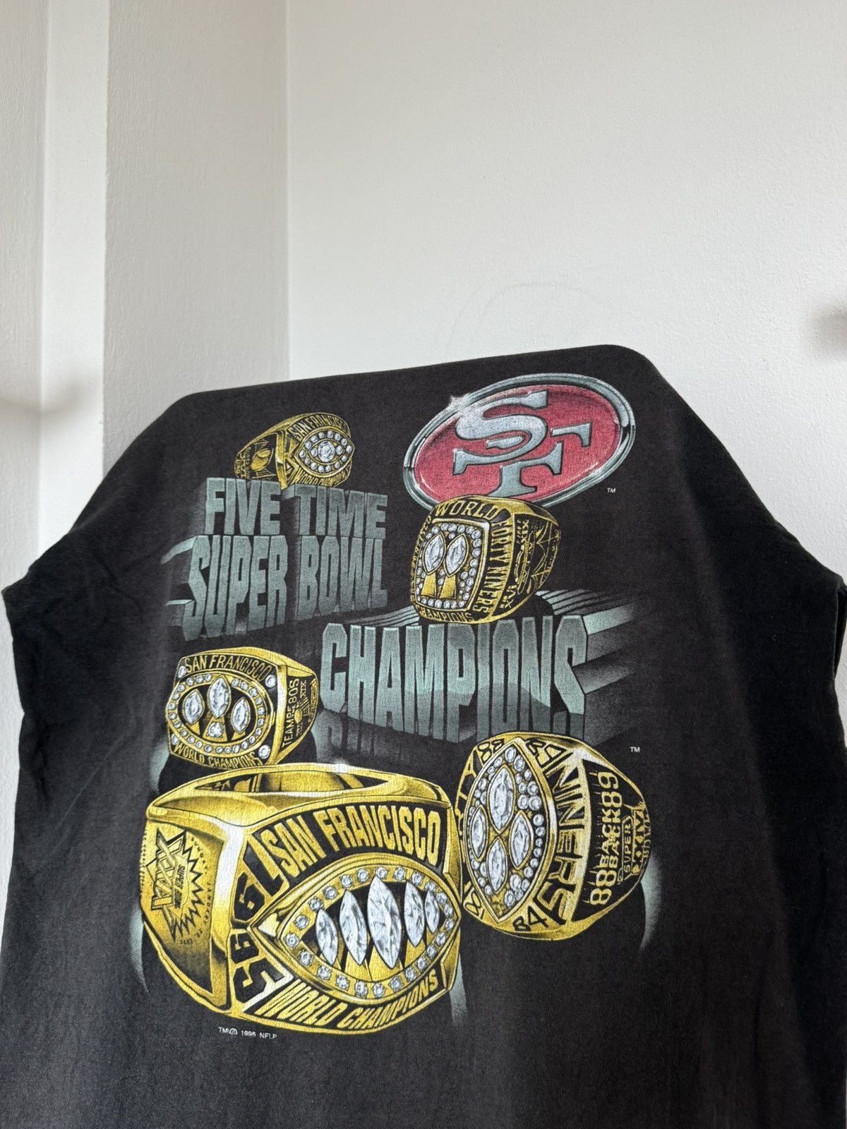 Rap Tees Vintage Super bowl 1996 Five Time Champion Size US L / EU 52-54 / 3 - 1 Thumbnail