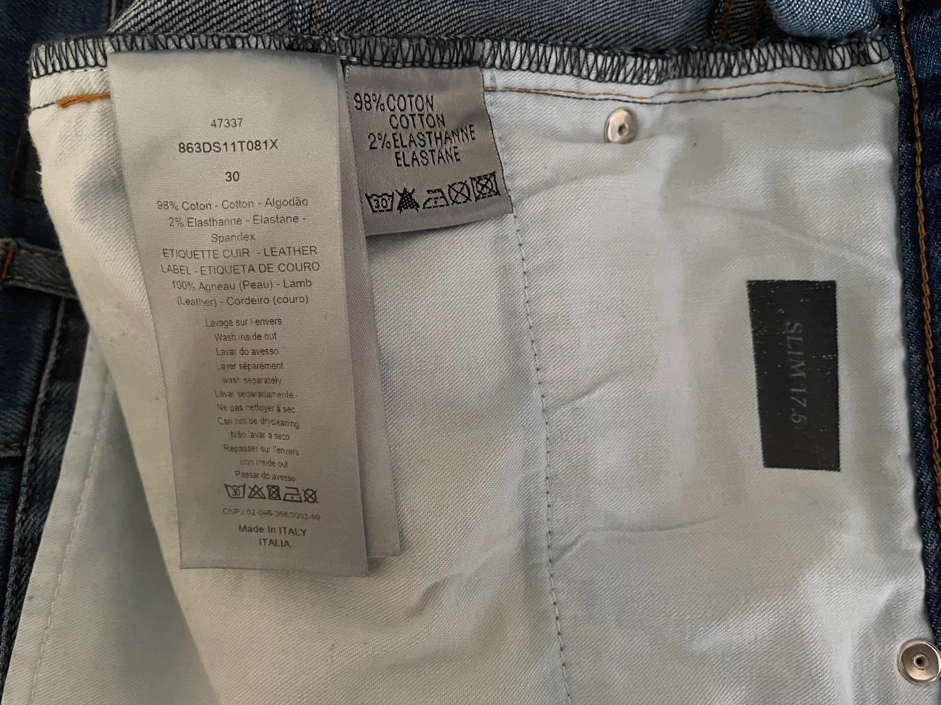 Dior Dior jeans, Size US 34 / EU 50 - 8 Thumbnail