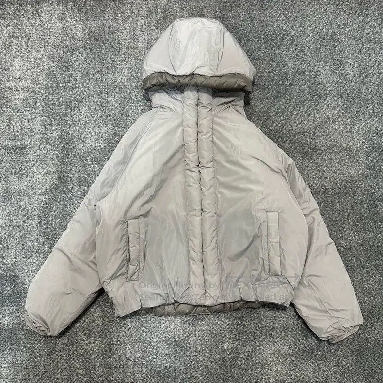 Louis Vuitton Louis Vuitton Silver Grey Three-flower Cotton Jacket Size US L / EU 52-54 / 3 - 3 Thumbnail