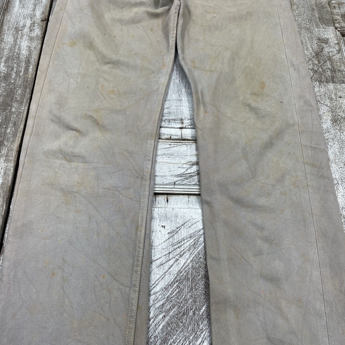 Levi's × Vintage Vintage Levis 501 Grey Faded Jeans wc 378 Size US 29 - 6 Thumbnail